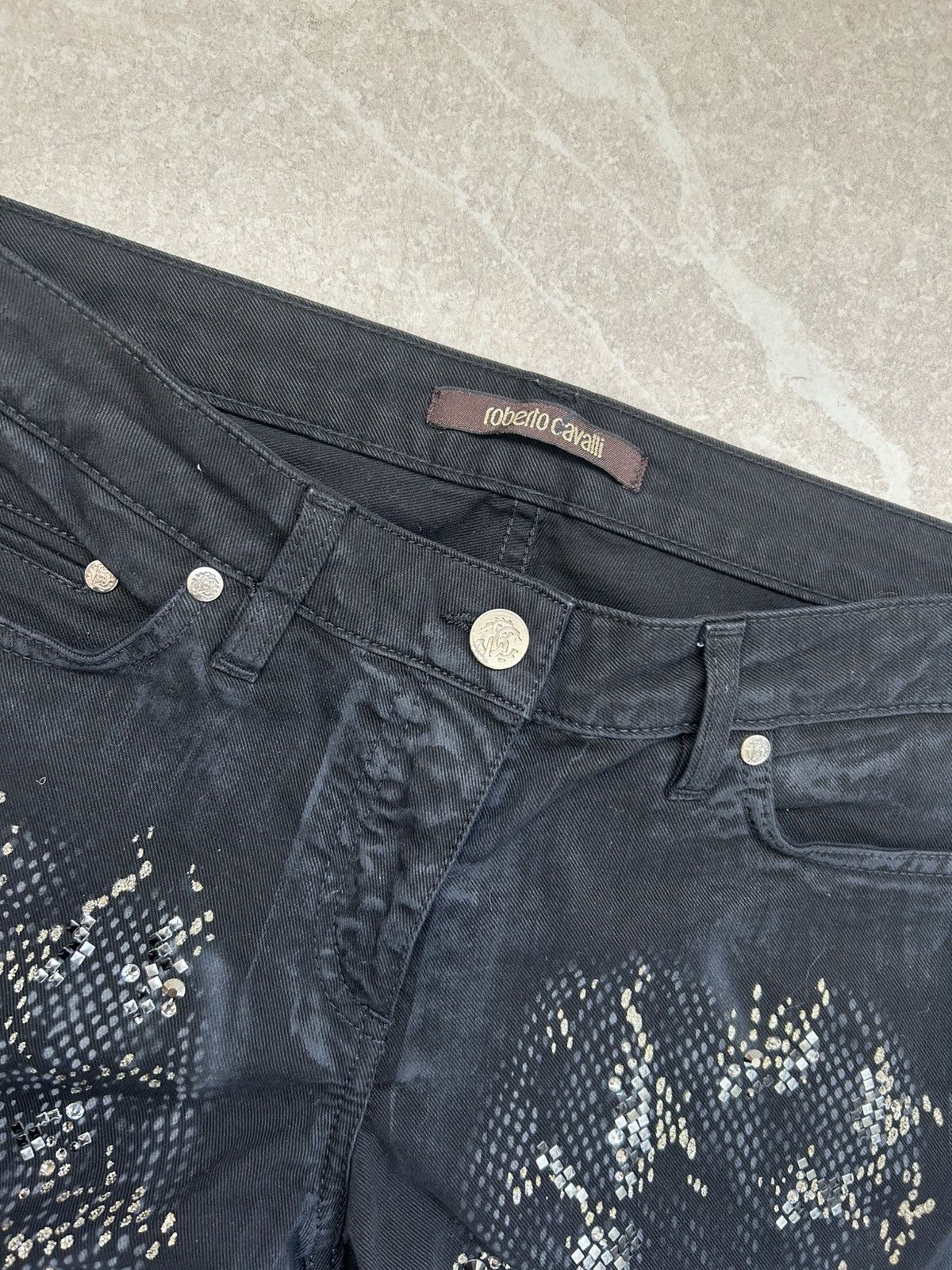 Roberto Cavalli roberto cavalli 2000s vintage jeans Size 26" / US 2 / IT 38 - 8 Thumbnail