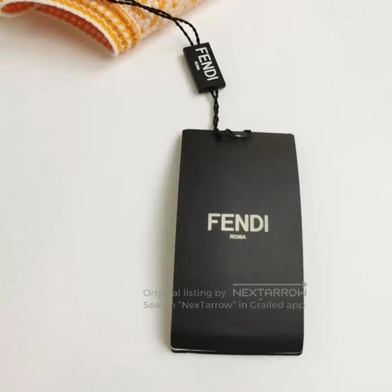 Fendi Fendi Colorful Embroidered Logo Dress . Size M / US 6-8 / IT 42-44 - 3 Thumbnail