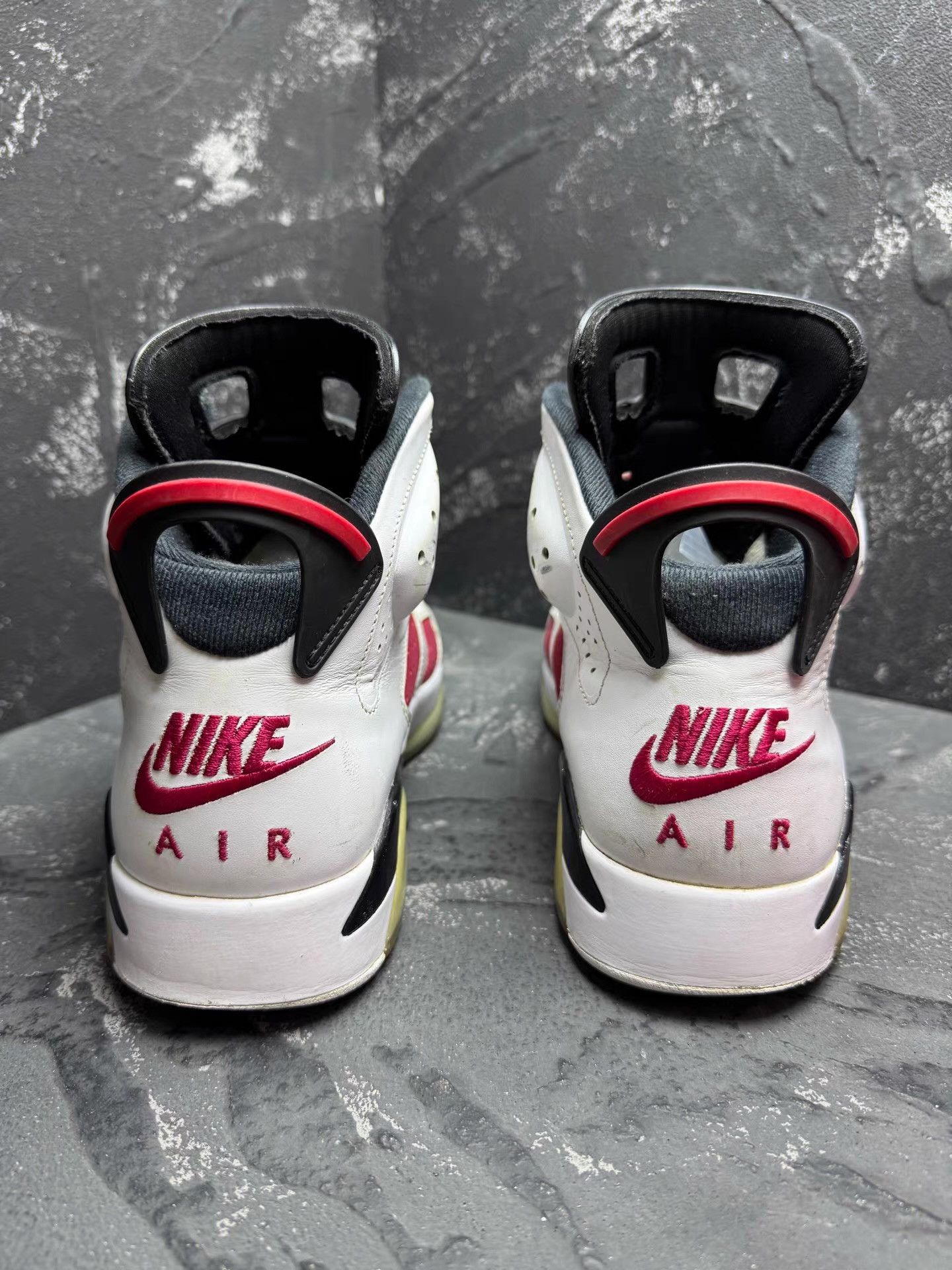 Nike Nike Air Jordan 6 White & Red Carmine 2021 Q10 Size US 9 / EU 42 - 5 Thumbnail