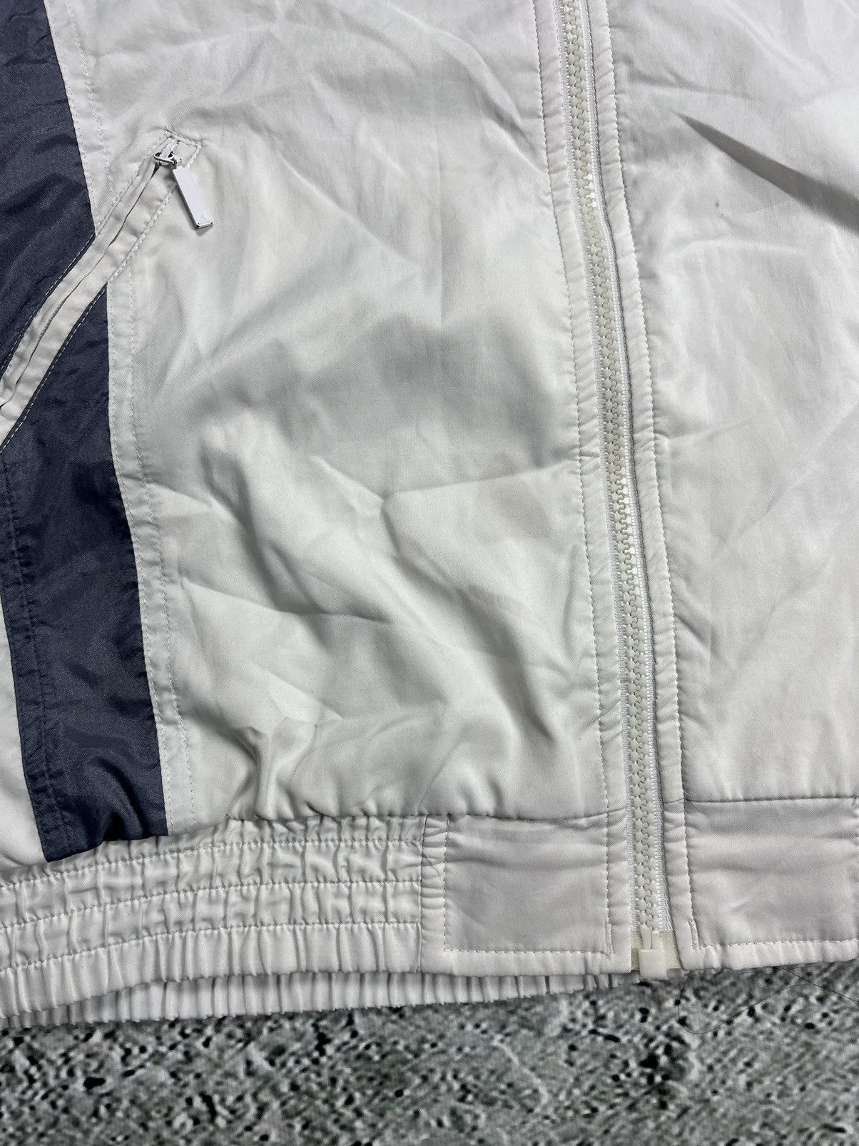 Adidas × Vintage Adidas track suit grey white pants windbreaker vintage Size US XL / EU 56 / 4 - 4 Thumbnail