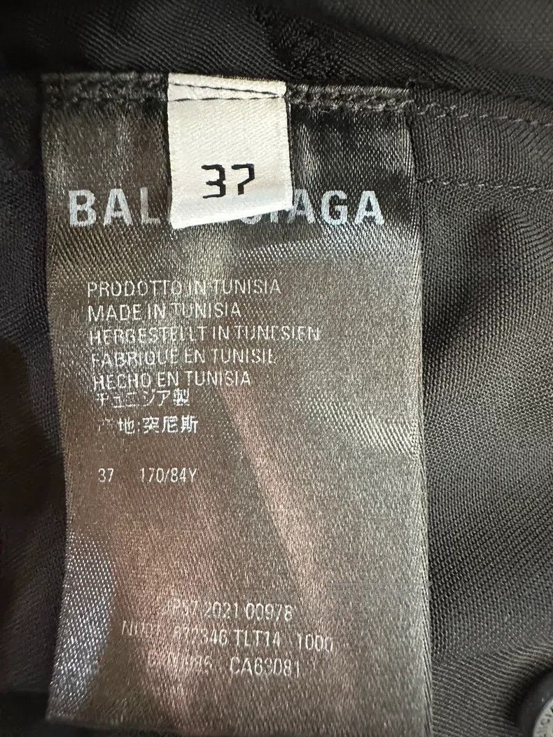 Balenciaga Balenciaga size 37 Black Shirt Size US S / EU 44-46 / 1 - 6 Thumbnail