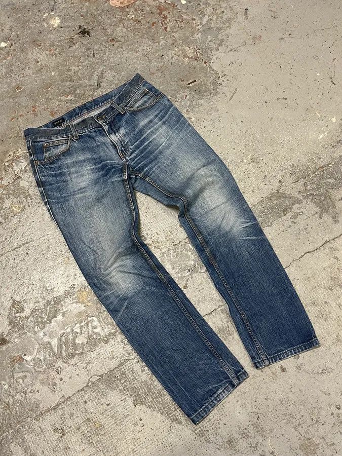 Designer × Gucci × Vintage AW2008 Gucci Blue Slim Denim Jeans Size US 32 / EU 48 - 5 Thumbnail