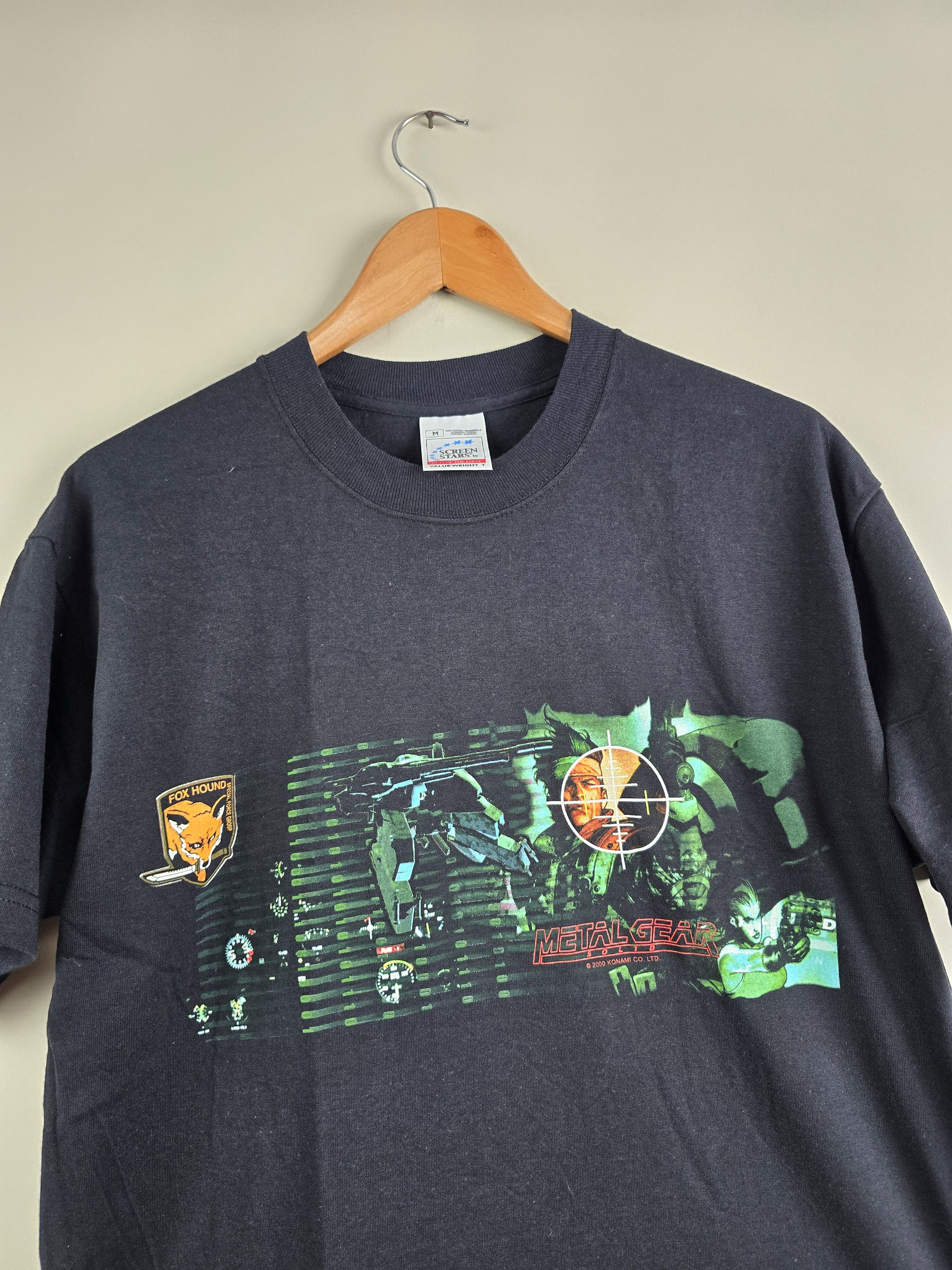 Anime × Vintage 2000 Metal Gear Solid M 21" 29" Size US M / EU 48-50 / 2 - 2 Thumbnail