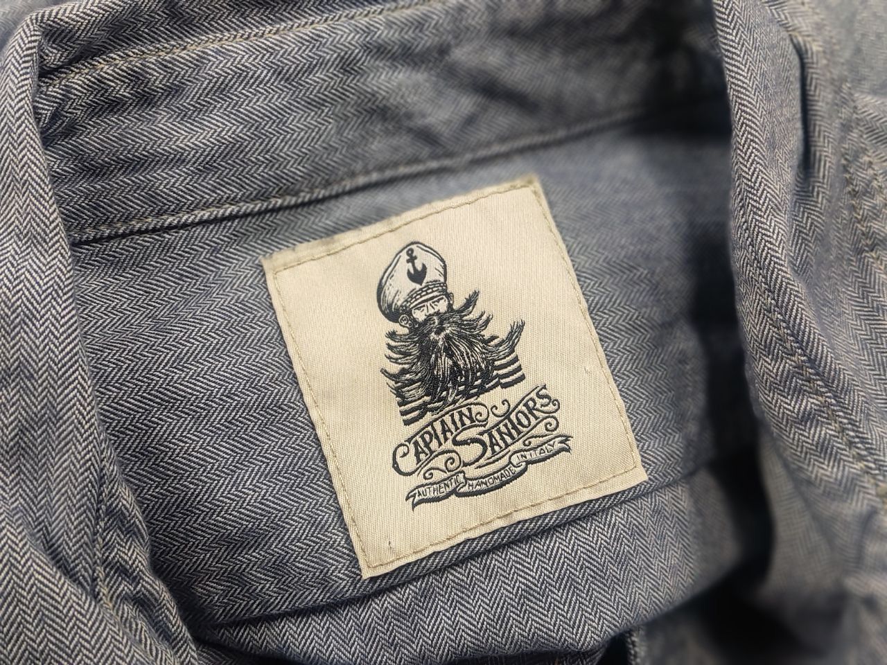 Captain Santors Captain Santors Italy Button Blue Heritage Workwear Shirt Size US S / EU 44-46 / 1 - 14 Thumbnail