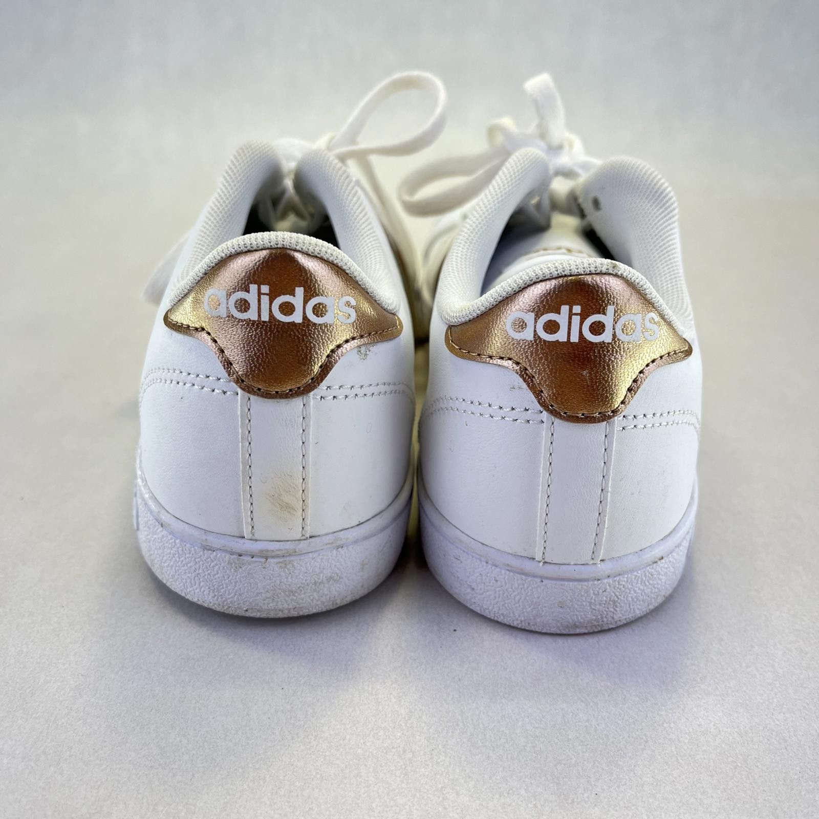 Adidas Adidas Mens Grand Court Cloudfoam White/Gold Metallic Size 6 Size US 6 / EU 39 - 2 Thumbnail