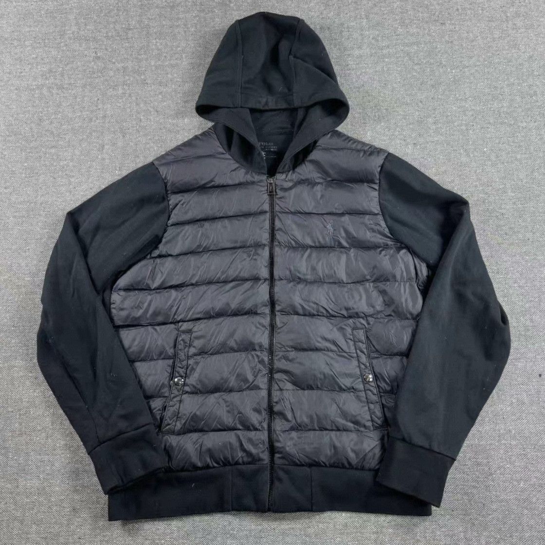 Polo Ralph Lauren Polo Ralph Lauren Knit Panel Down Jacket Size US L / EU 52-54 / 3 - 1 Thumbnail