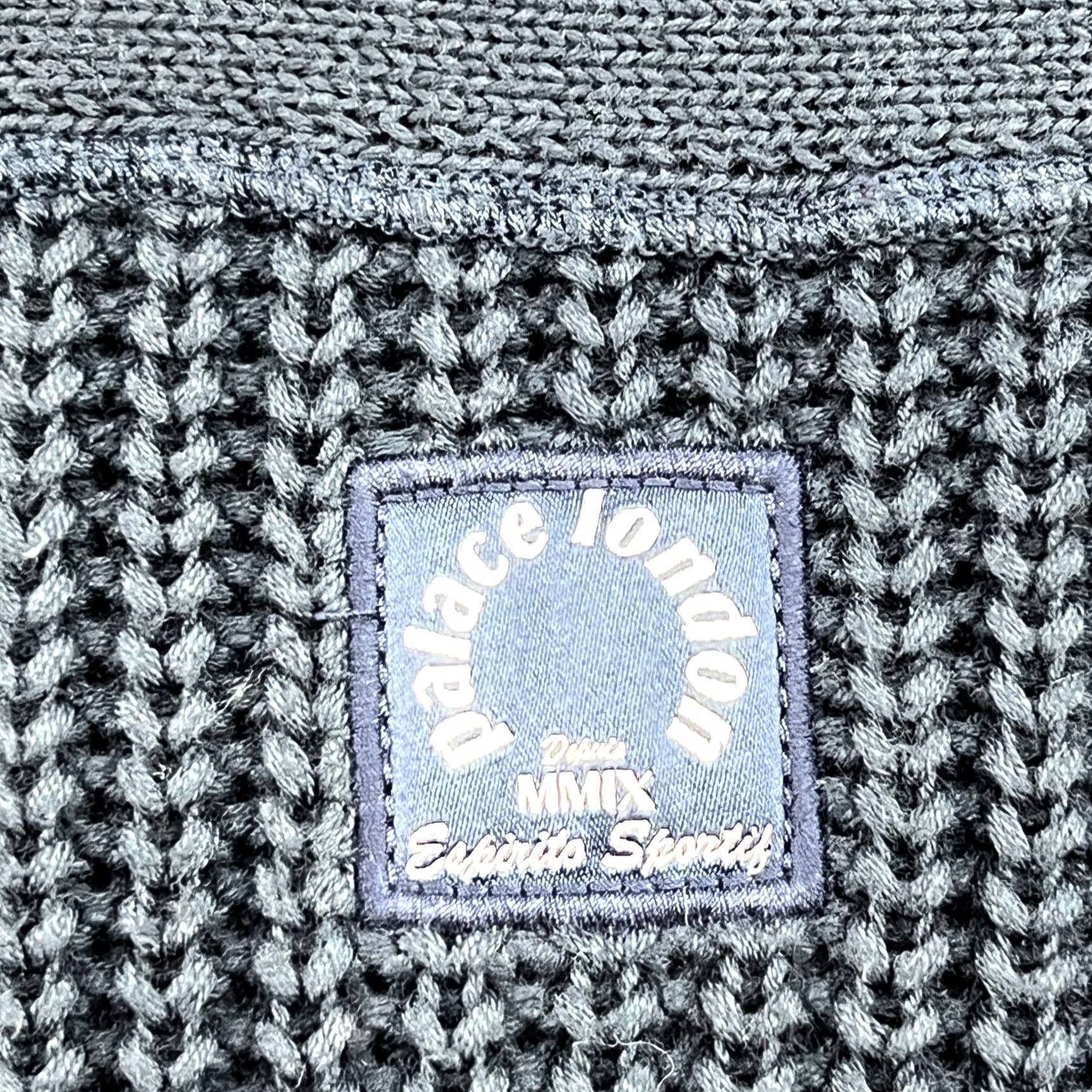 Palace Palace Thick Chunk Knit Sweater Mens M Navy Crewneck Knitted Heavy Cardigan Pullover Modern Knit Shirt Size US M / EU 48-50 / 2 - 4 Thumbnail