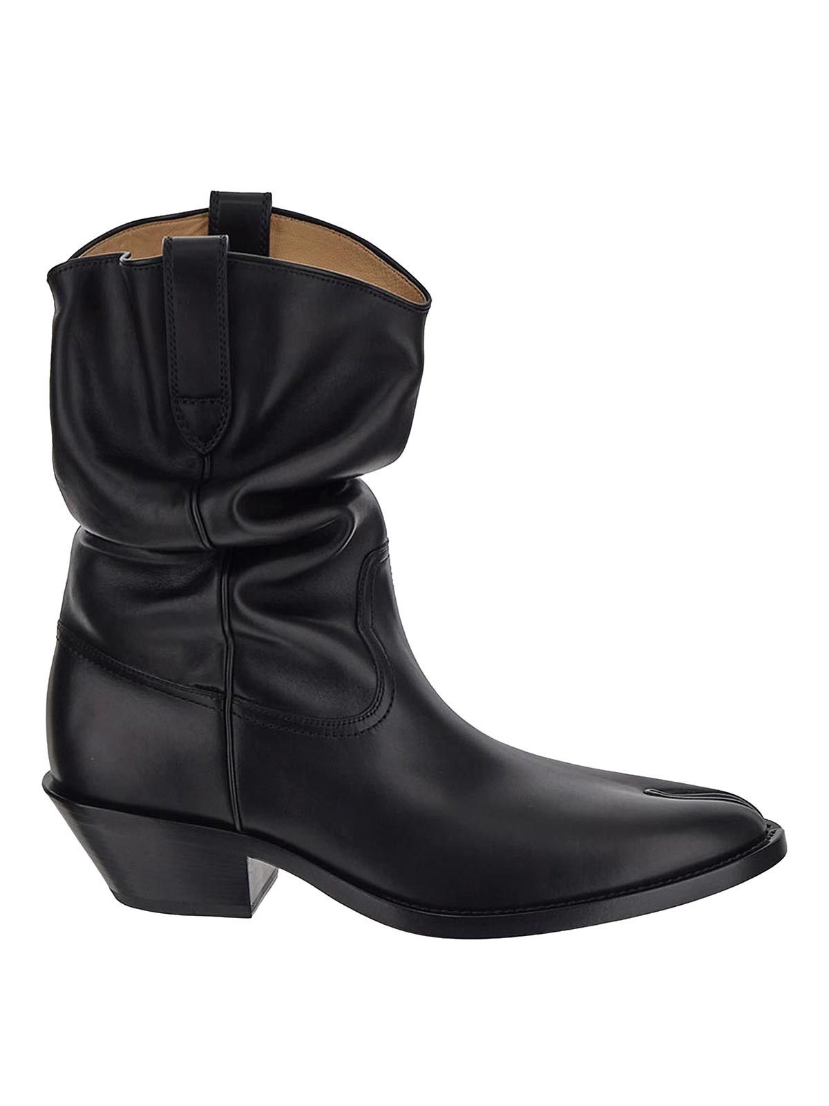 o1w1db11225 Tabi Ankle Boots in Black