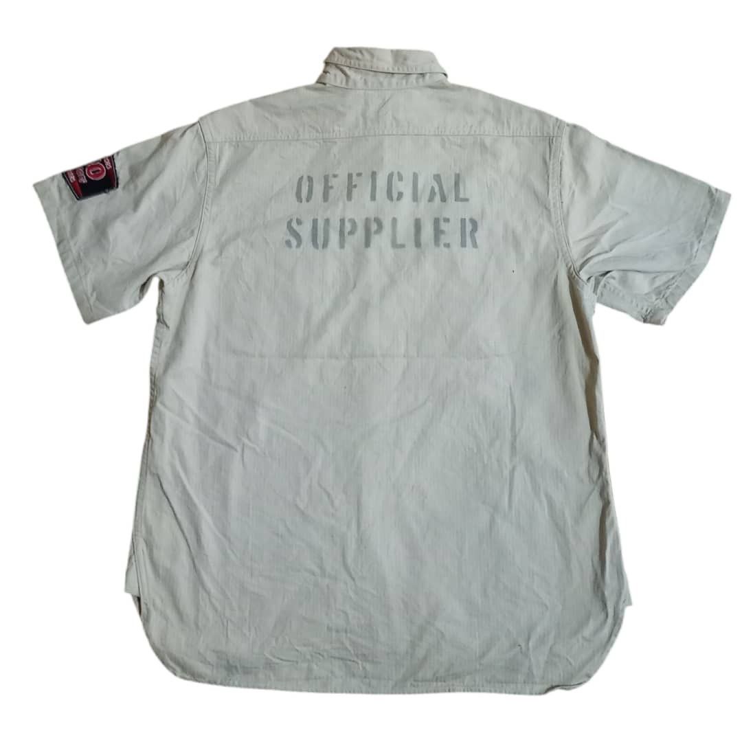 Buzz Rickson's Buzz Rickson Chicago Metal Hose Contractor Workshirt Size US M / EU 48-50 / 2 - 2 Thumbnail