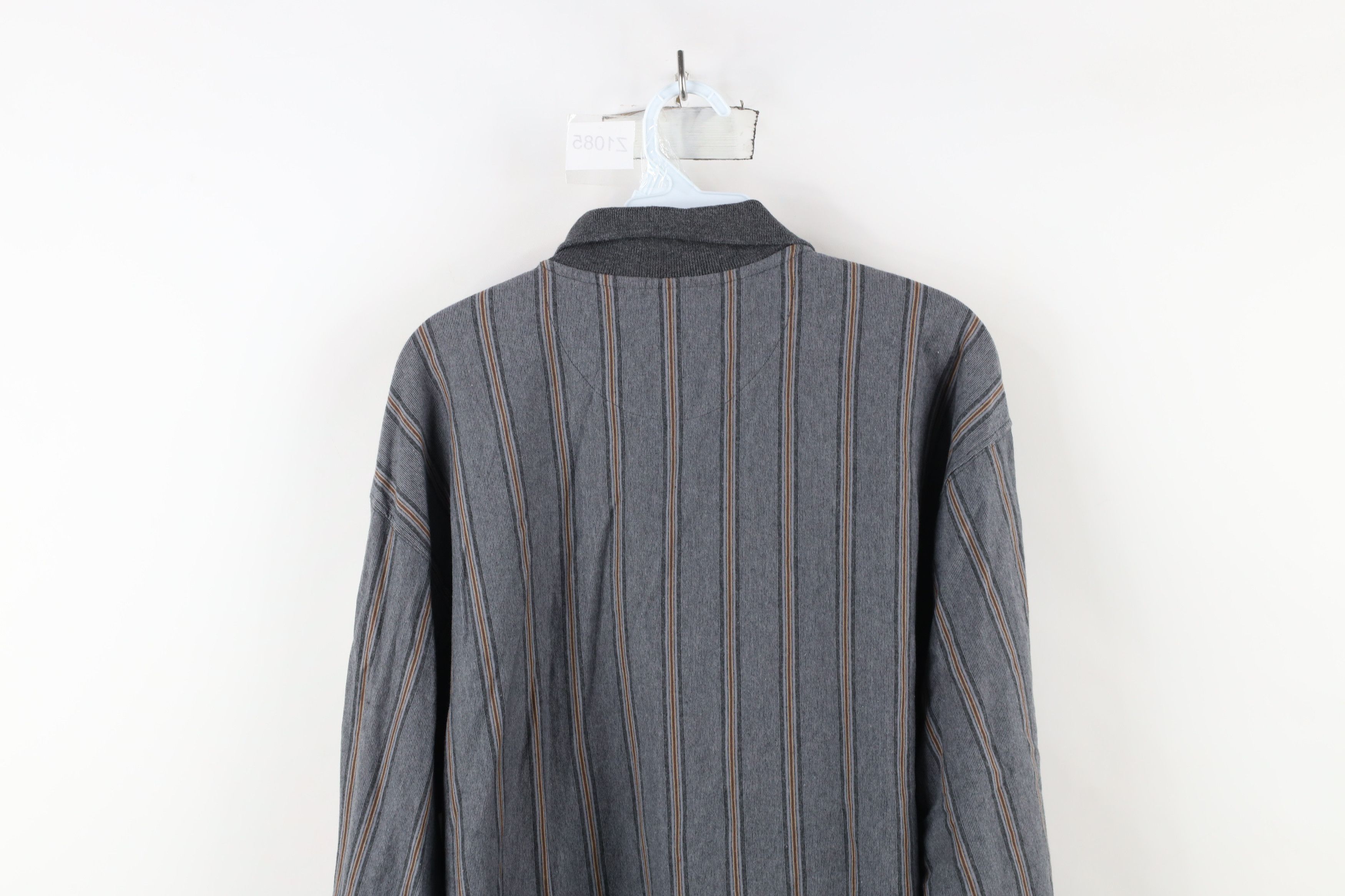 Vintage Vintage 90s Streetwear Baggy Half Zip Long Sleeve Polo Size US L / EU 52-54 / 3 - 8 Thumbnail