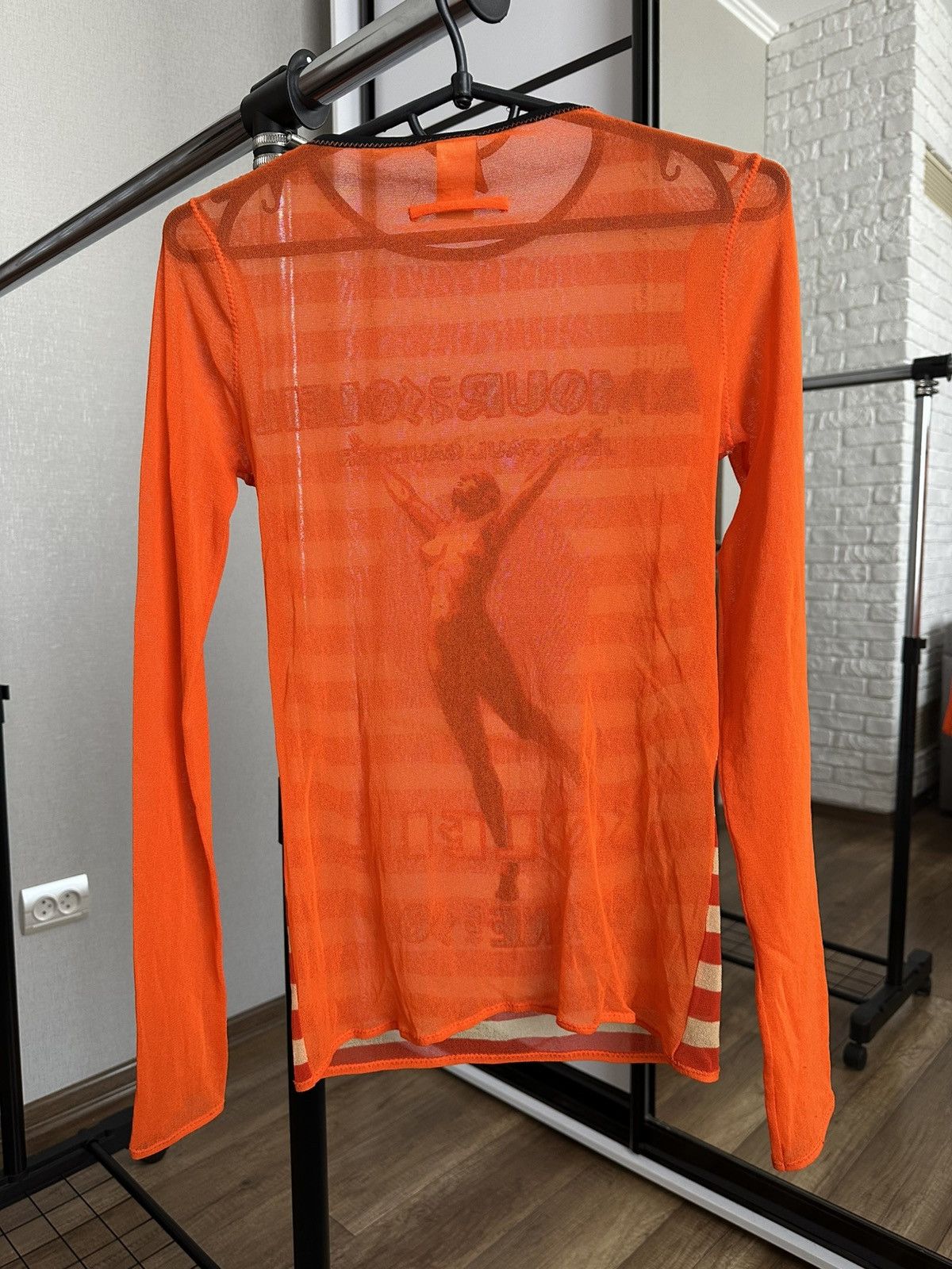 Jean Paul Gaultier Jean Paul Gaultier Amour Au Soleil JPG Vintage Mesh Top L/S Size M / US 6-8 / IT 42-44 - 4 Thumbnail