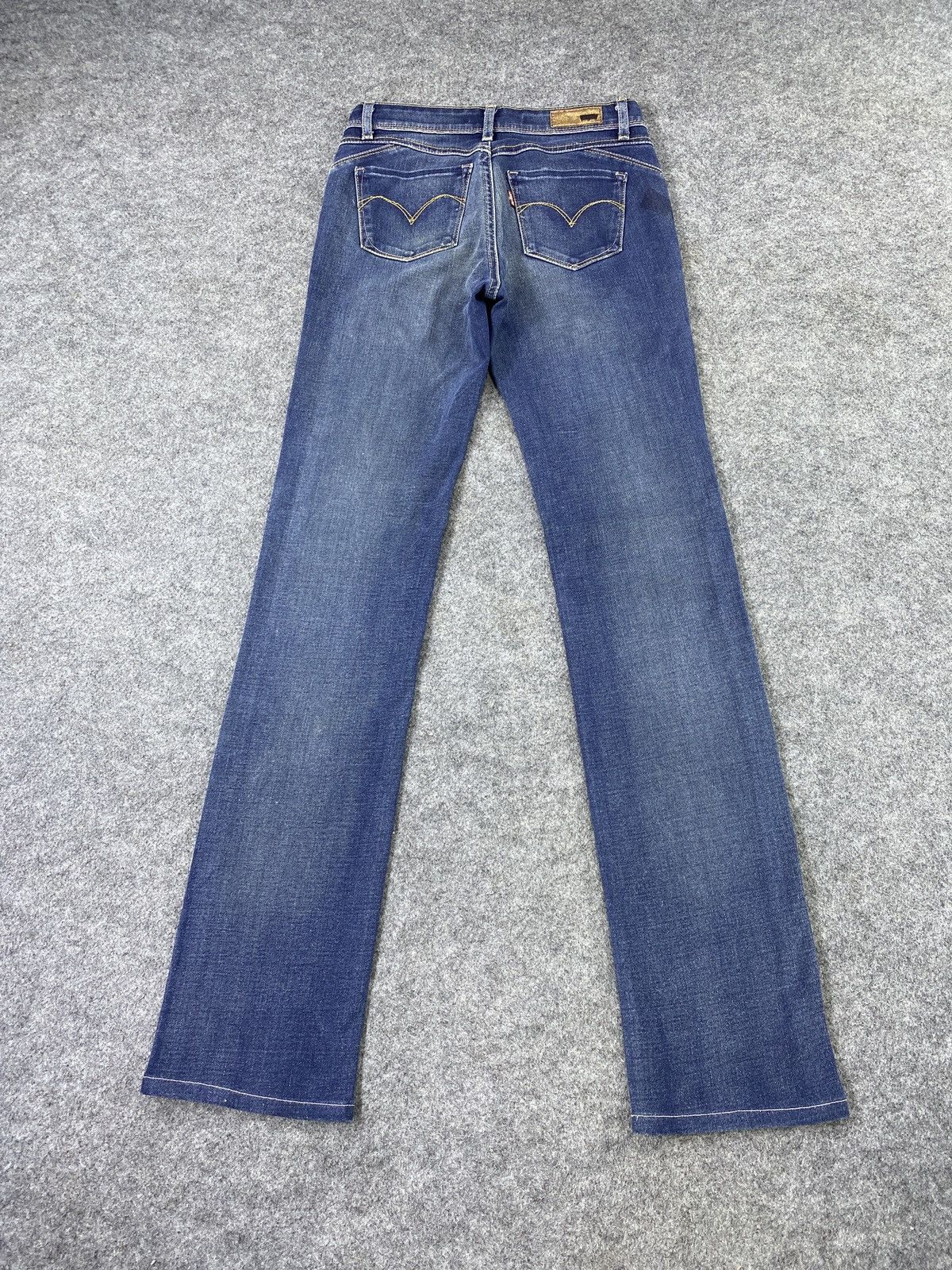 Jean × Levi's × Vintage Vintage Levis Straight Blue Wash Jeans - J1044 Size 26" / US 2 / IT 38 - 5 Thumbnail