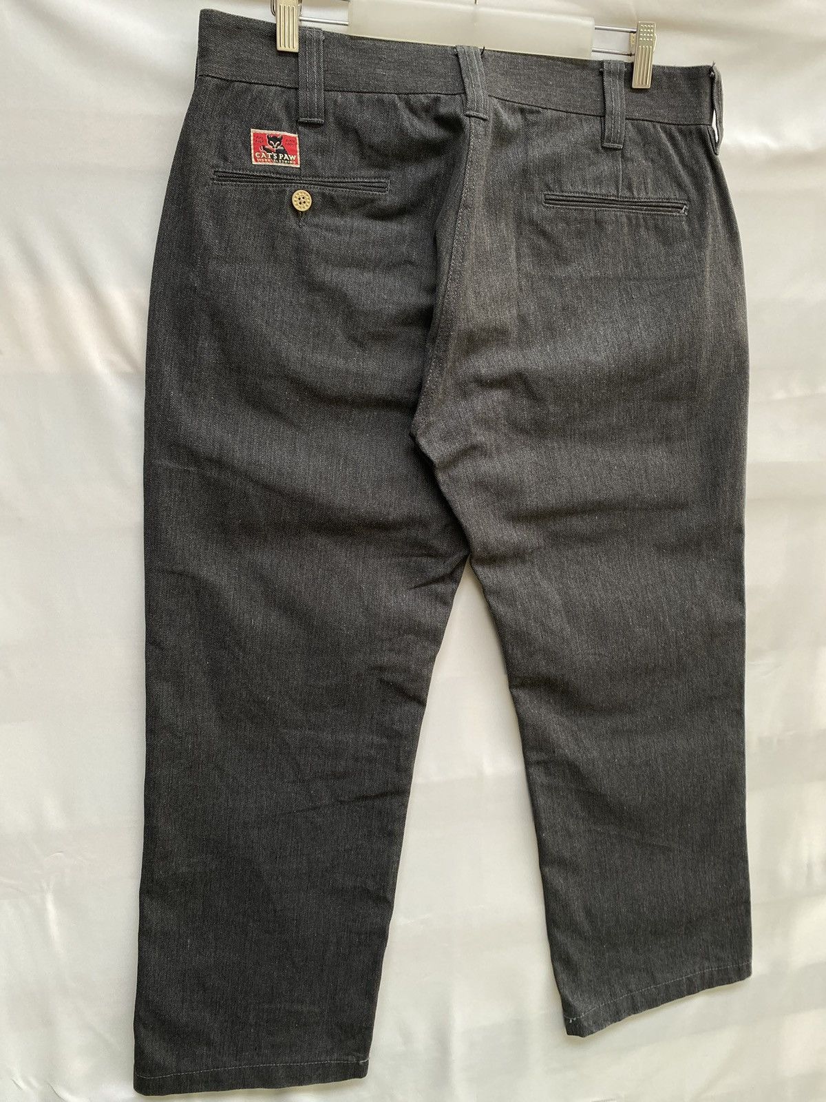 CAT'S PAW Vintage Cat's Paw Sugar Cane Workwear Pants Size US 34 / EU 50 - 6 Thumbnail