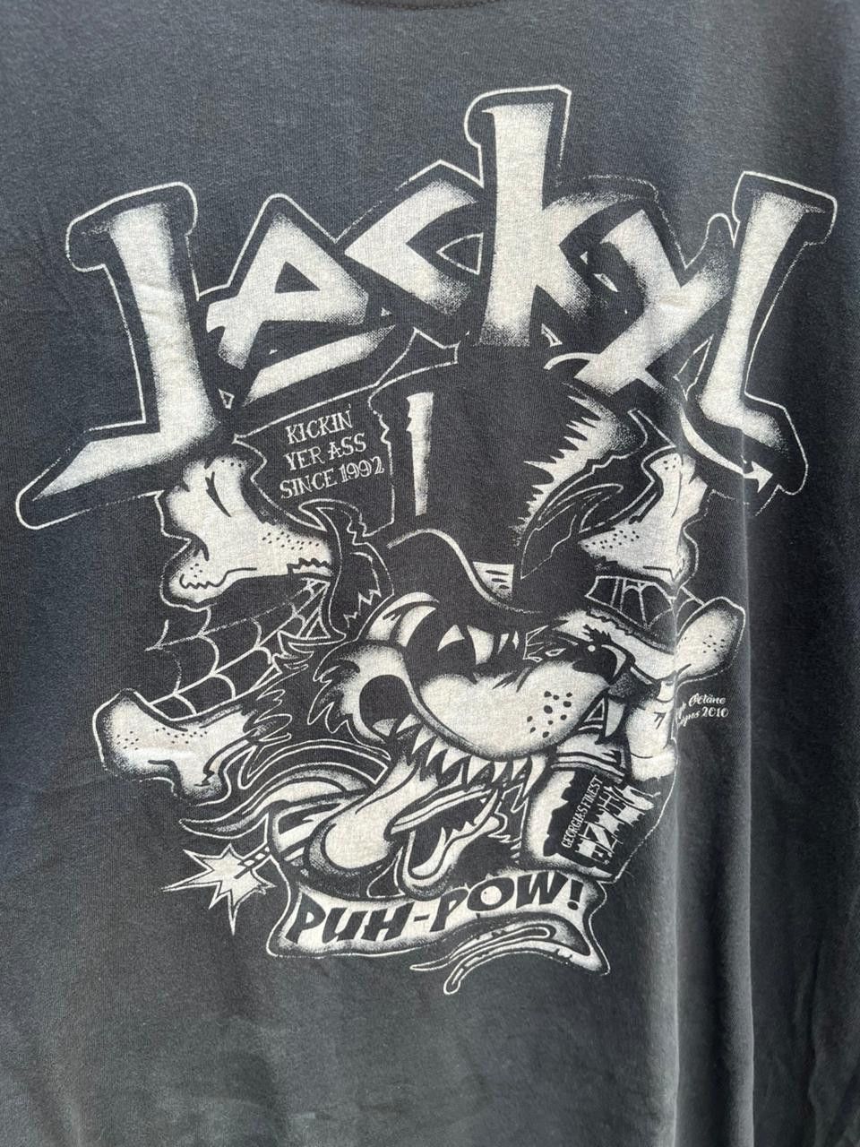 Band Tees × Gildan × Vintage vintage jackyl puh-pow graphic 2010 tee tshirt Size US XL / EU 56 / 4 - 4 Thumbnail