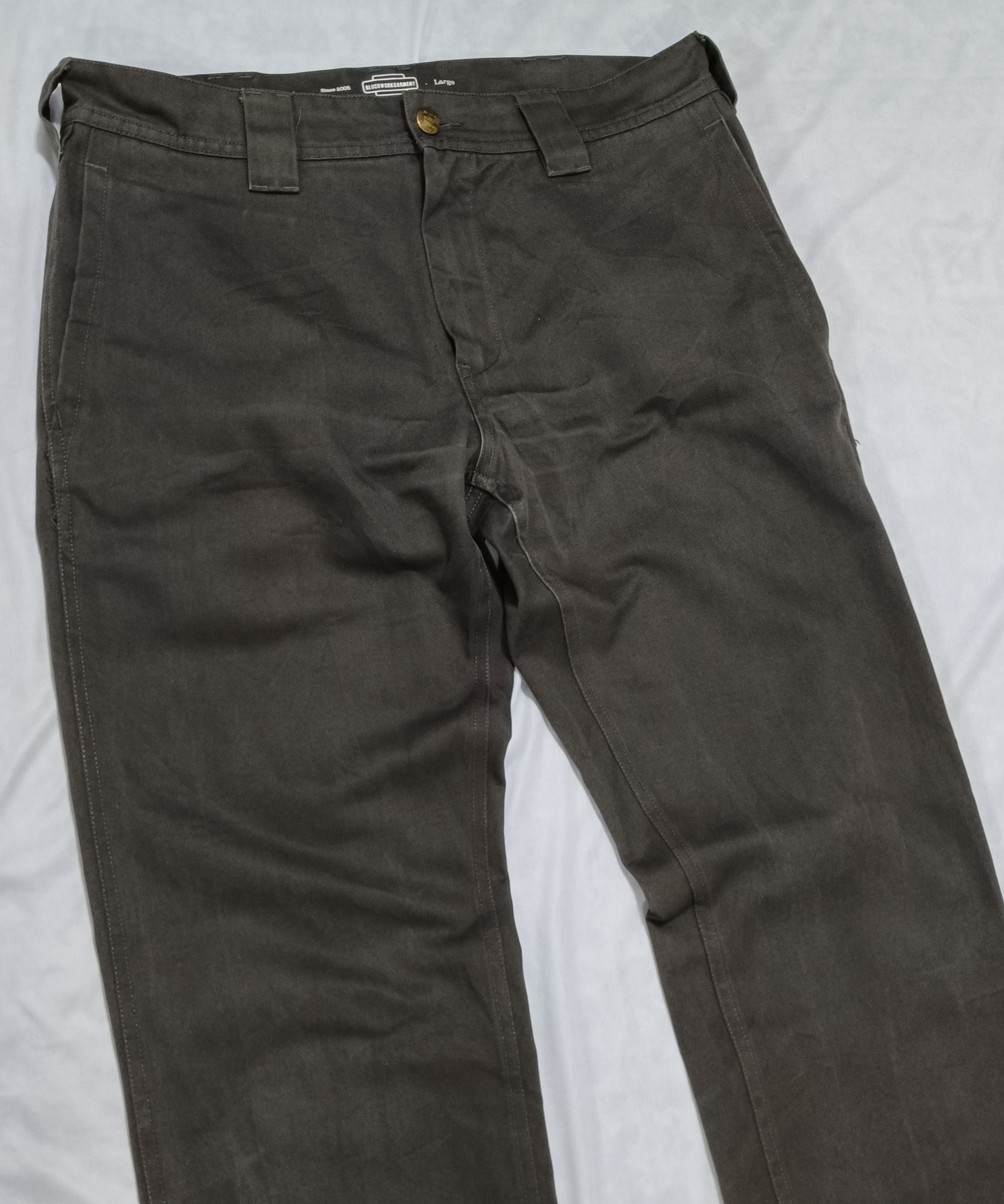 Japanese Brand Bluco work garment pants size Large W34 Size US 34 / EU 50 - 4 Thumbnail