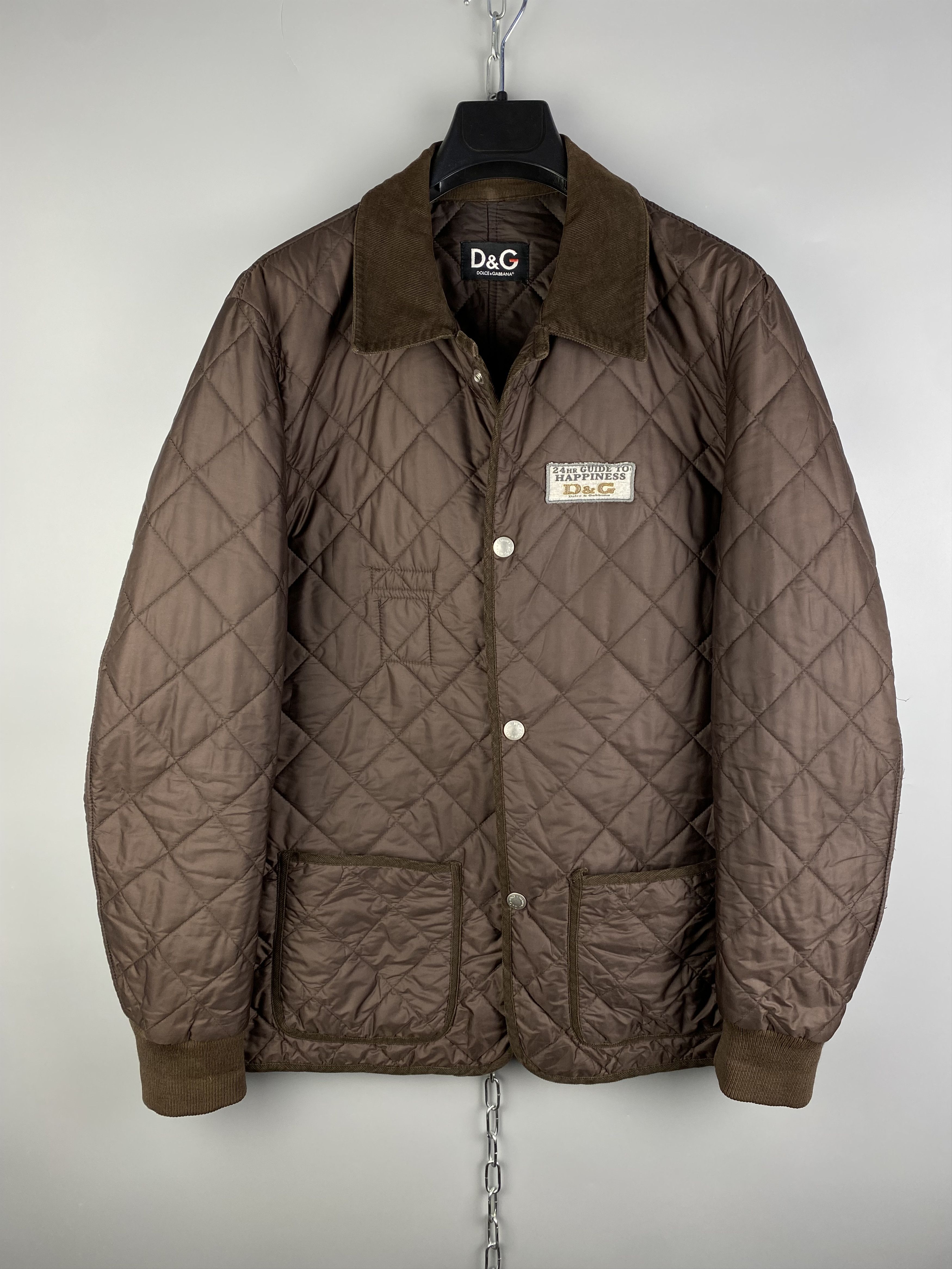 Dolce & Gabbana Vintage Dolce Gabbana D&G Home Service Quilted Jacket Size US M / EU 48-50 / 2 - 1 Thumbnail