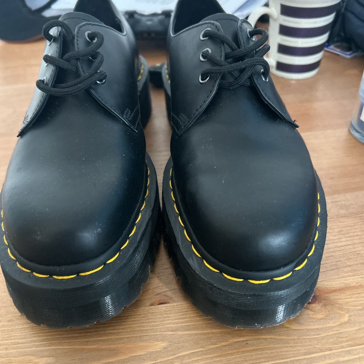 Dr. Martens Black Dr Martens 1461 shoes Size US 9 / EU 42 - 1 Thumbnail