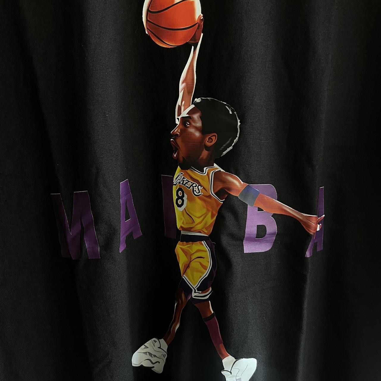 Other kobe bryant caricature t-shirt black mamba lakers tee xl Size US XL / EU 56 / 4 - 2 Thumbnail