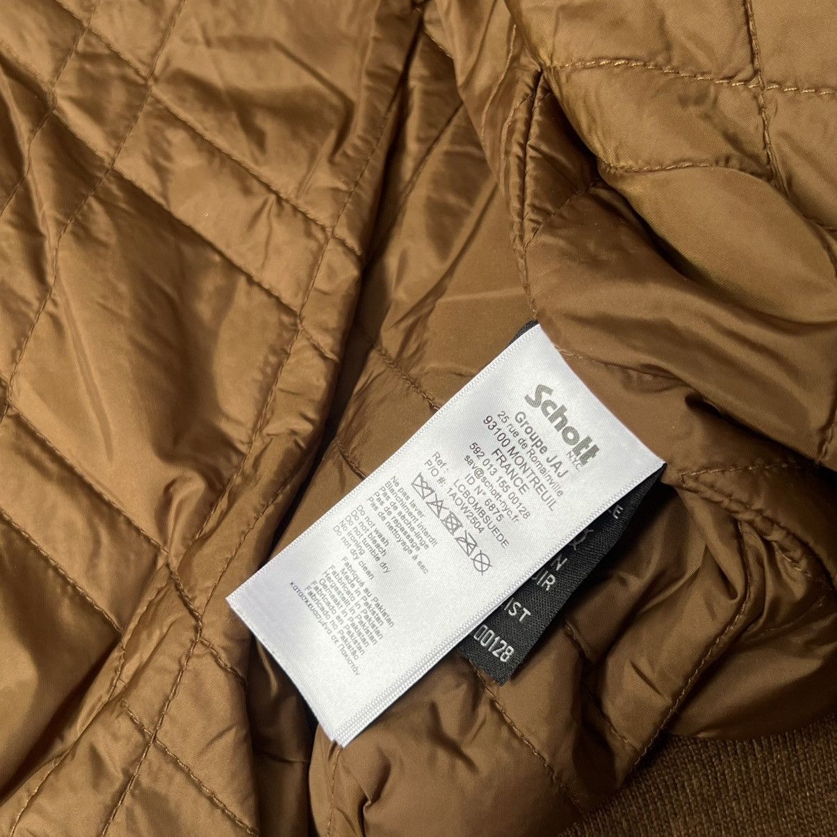 Schott Schott NYC NWT Rust Goat Suede Bomber Jacket Size US L / EU 52-54 / 3 - 7 Thumbnail