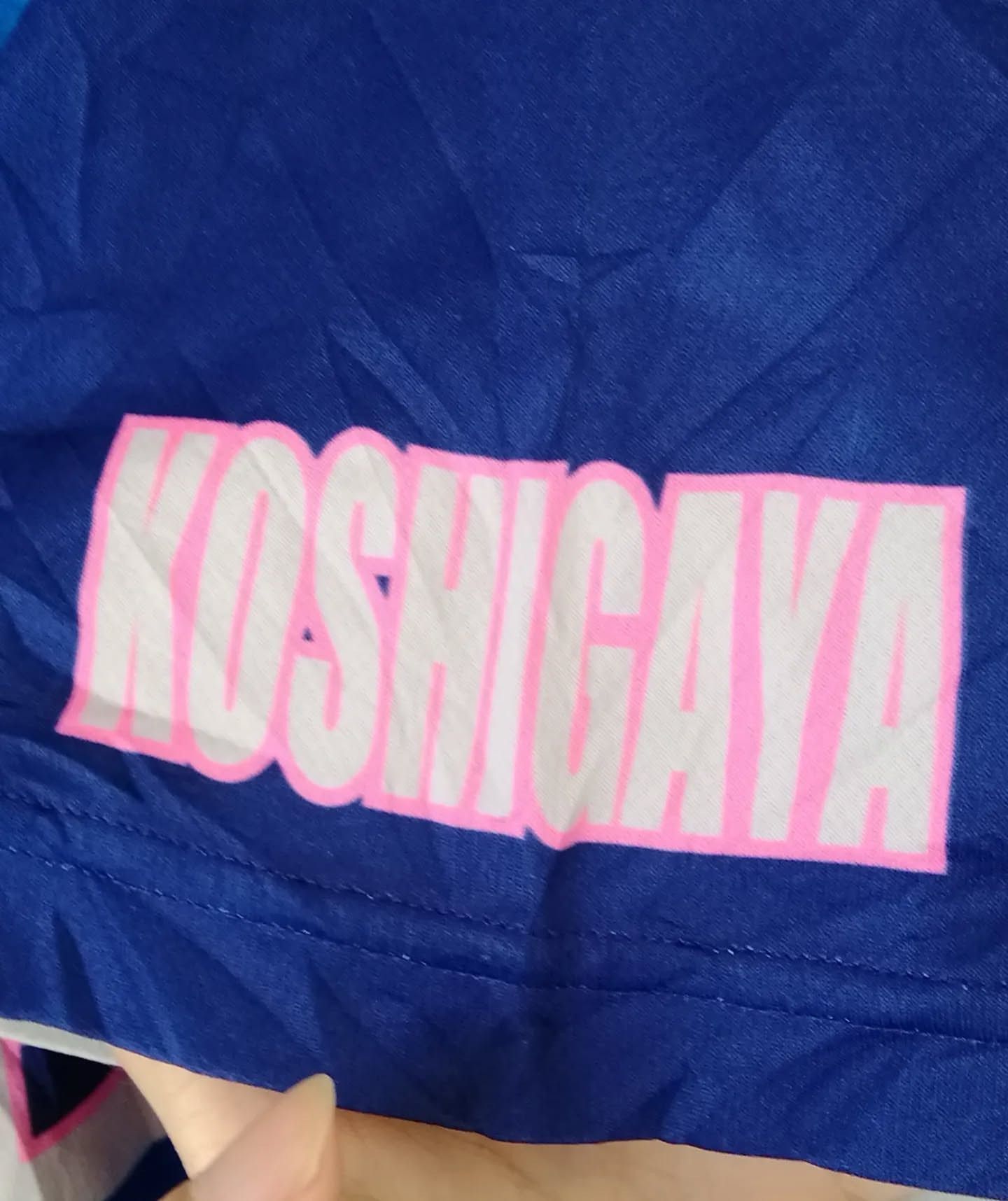 Japanese Brand Rawlings Japan Baseball Jersey “EIMEI” Hasegawa XO Blue Pink Size US XL / EU 56 / 4 - 3 Thumbnail