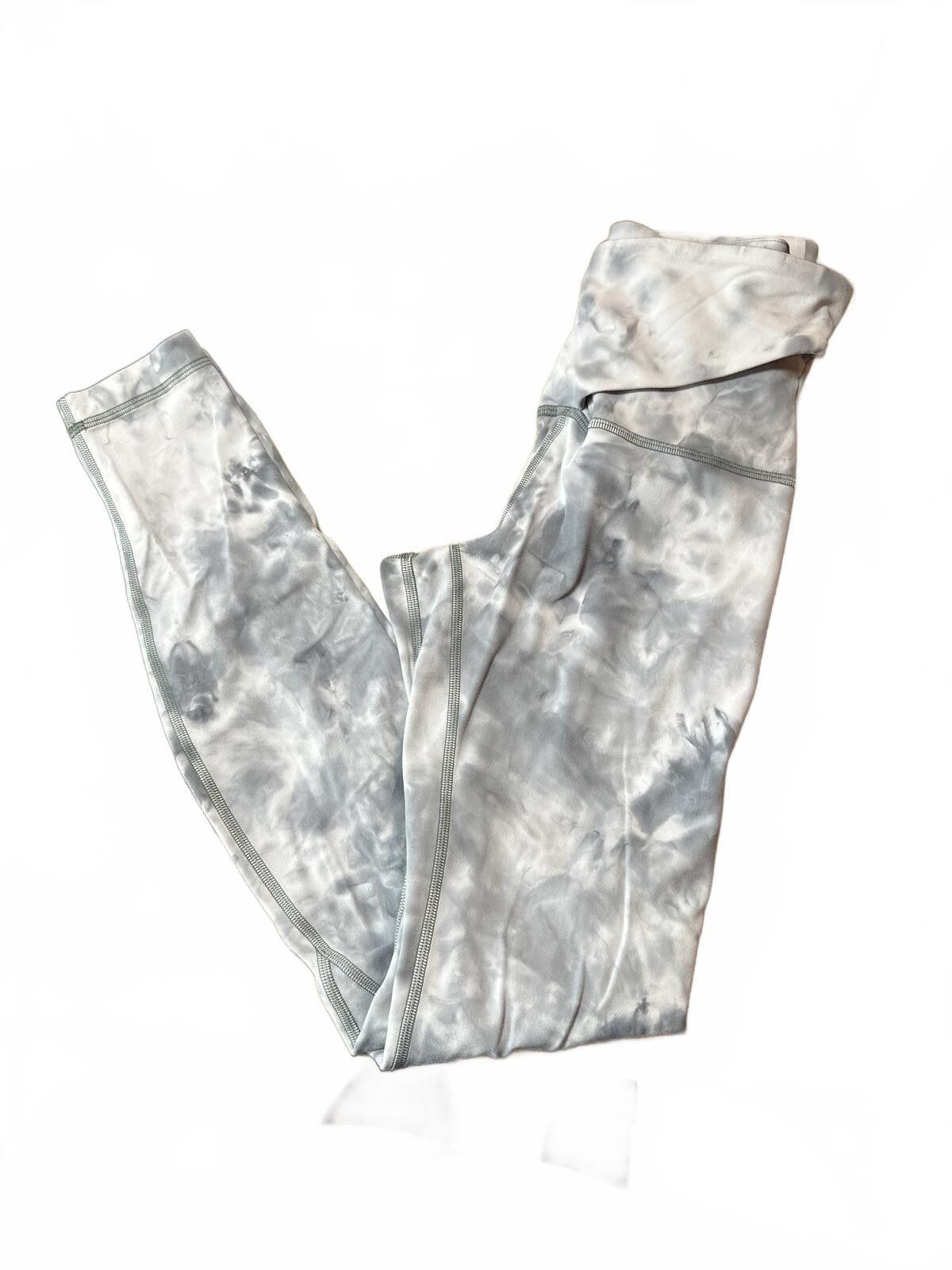 Lululemon Lululemon High-Rise Tie-Dye Leggings XS Size 26" / US 2 / IT 38 - 2 Thumbnail