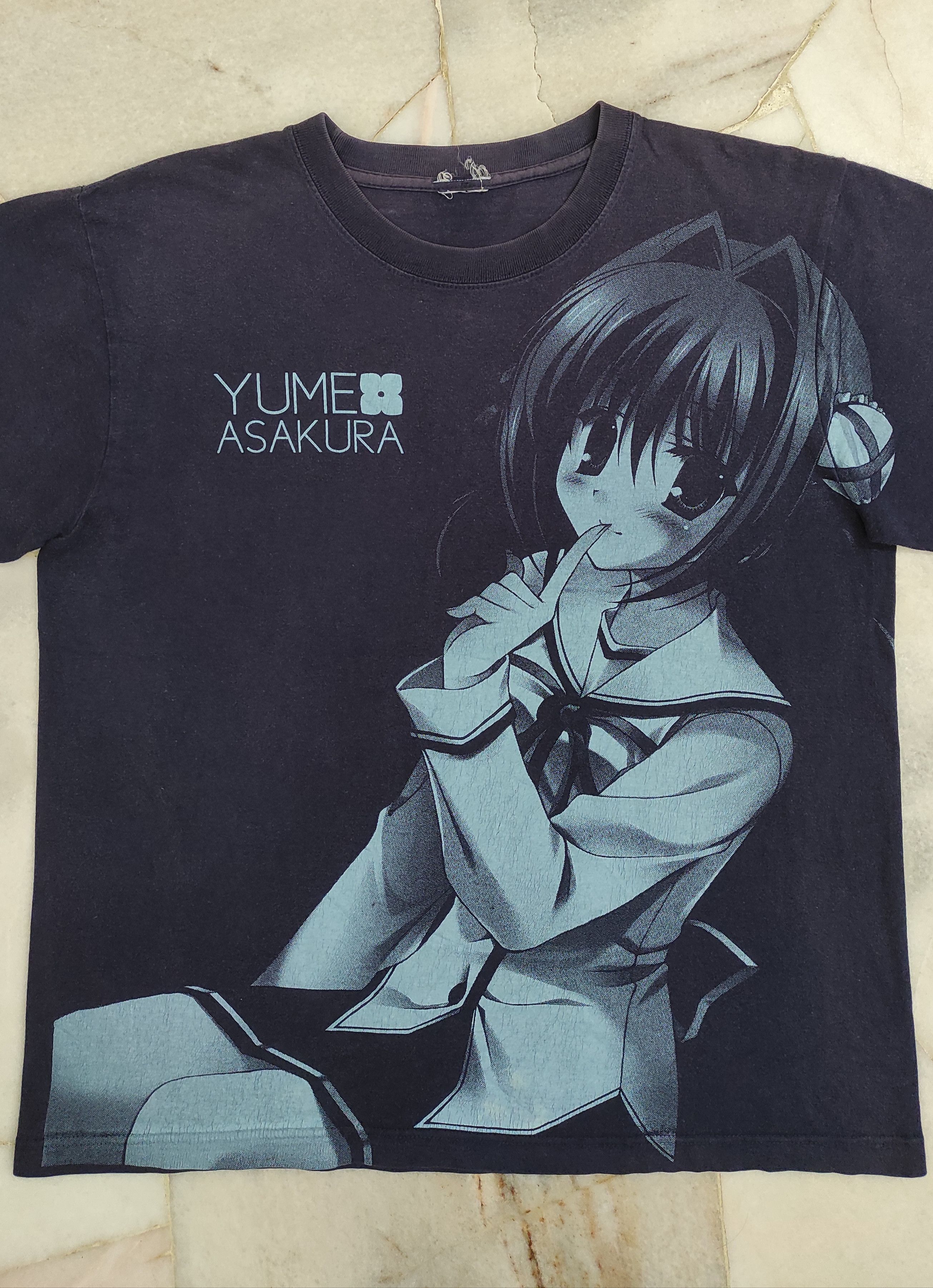 Anime Vintage DA CAPO Anime Yume Asakura T-Shirt Rookie Nurse Size US M / EU 48-50 / 2 - 4 Thumbnail