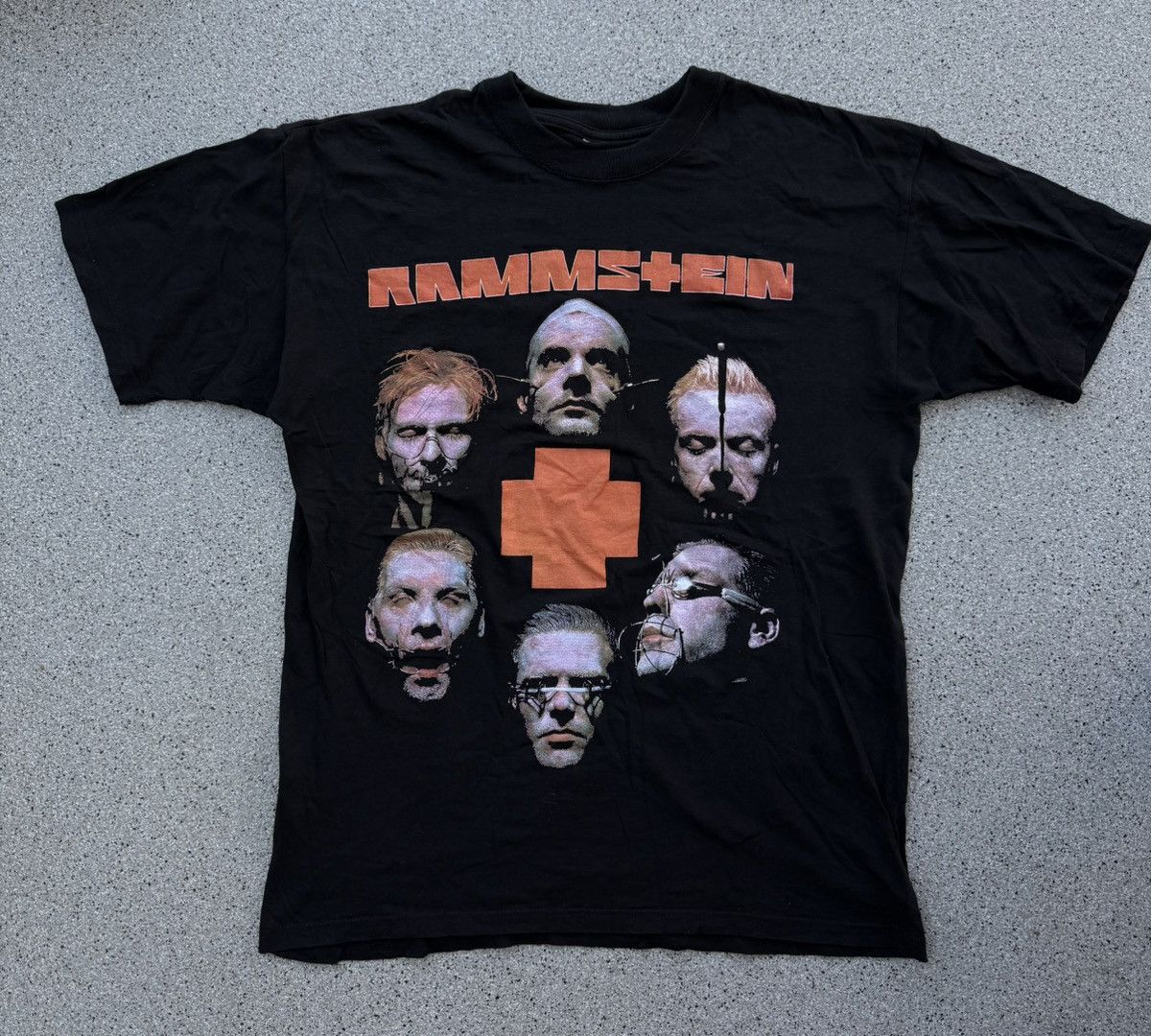 Vintage Rammstein vintage shirt 90s Size US L / EU 52-54 / 3 - 5 Thumbnail