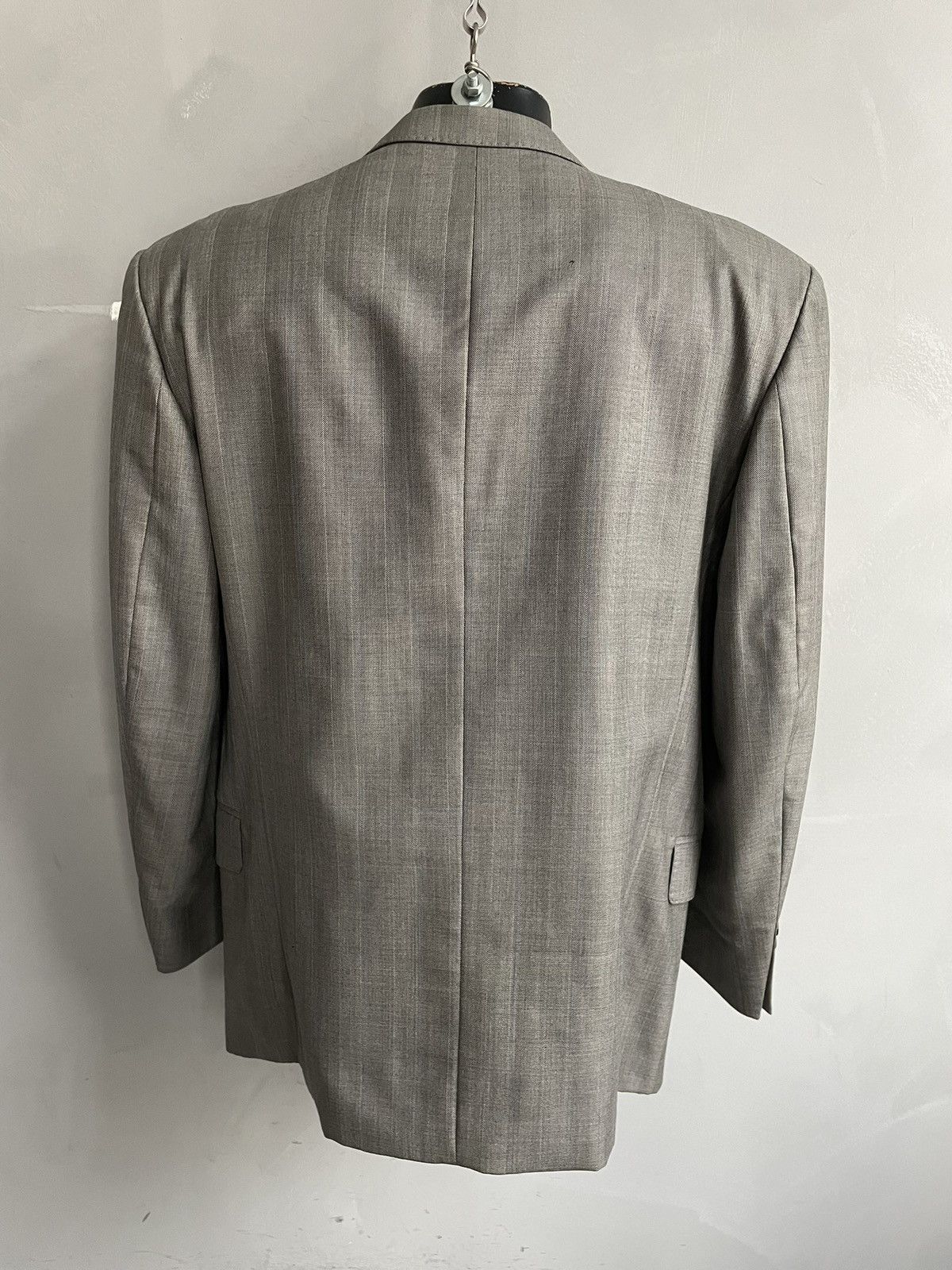 Yves Saint Laurent YSL Grey Oversized Jacket blazer double breasted y2k archive Size US L / EU 52-54 / 3 - 10 Thumbnail