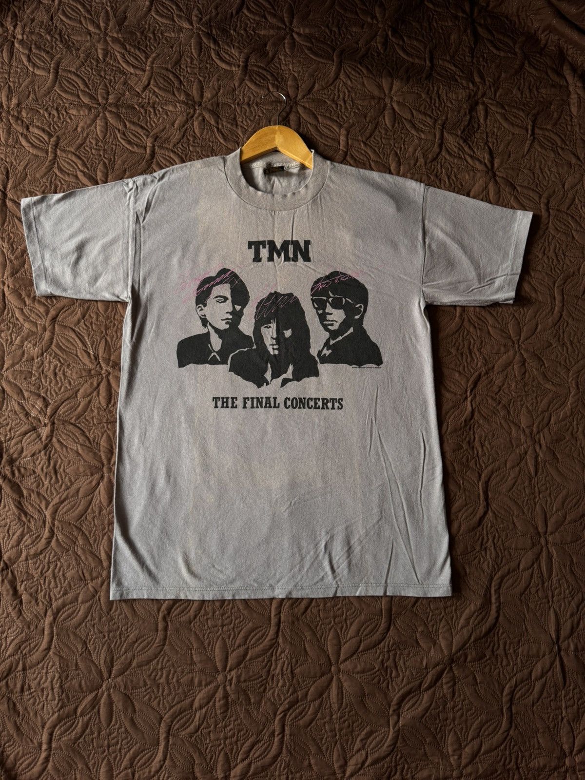 If Six Was Nine Vintage 1994 TMN TM Network "The Final Concerts" Tokyo Dome Size US L / EU 52-54 / 3 - 1 Thumbnail