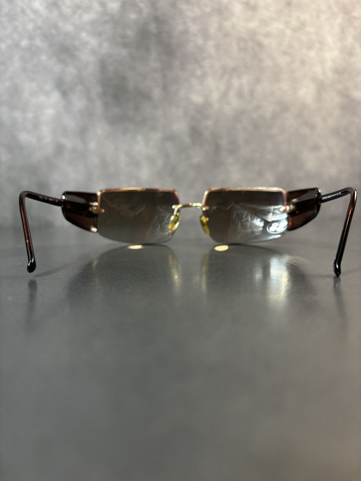 Giorgio Armani 2001 Giorgio Armani Sunglasses GA 1525 1990s Vintage Sides Size ONE SIZE - 15 Thumbnail