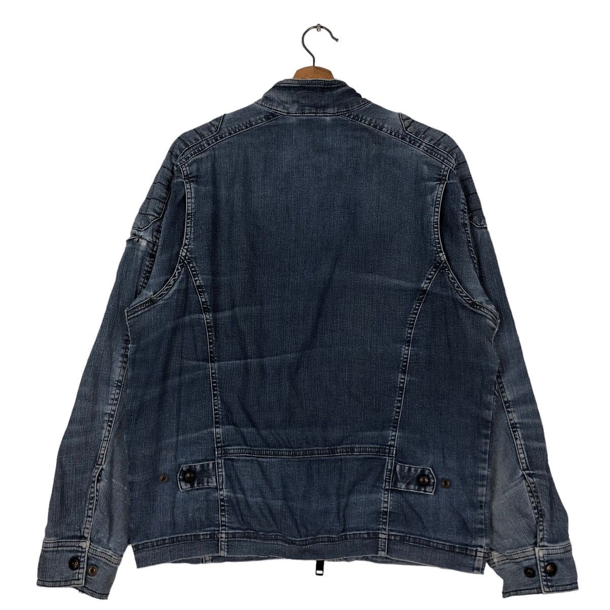 Japanese Brand 🔥Vintage Chore Denim Work Jacket Dickies Size US L / EU 52-54 / 3 - 8 Thumbnail