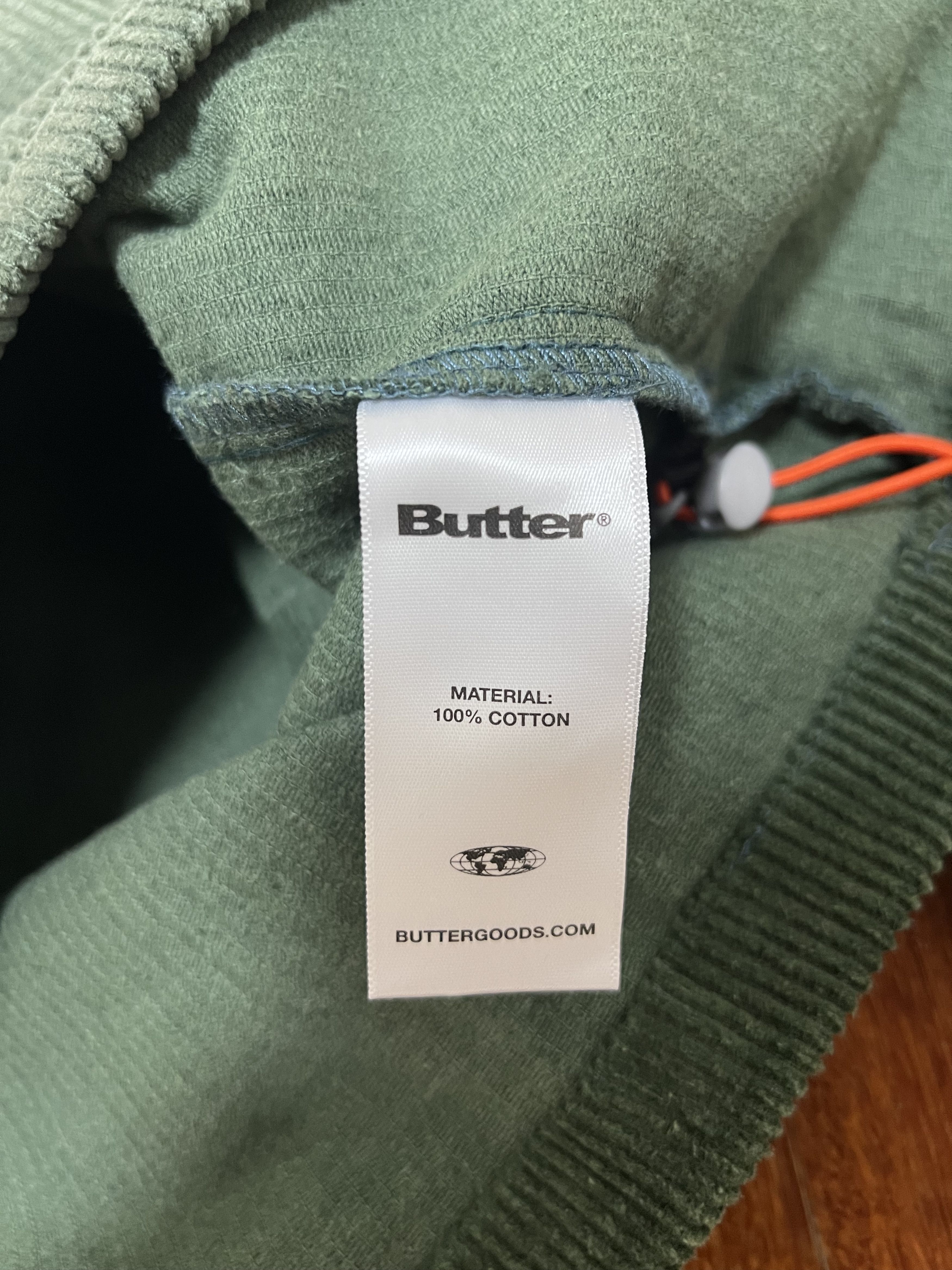 Butter Goods 💚 Butter Goods Corduroy Patchwork Pullover Foliage NEW Size US S / EU 44-46 / 1 - 9 Thumbnail