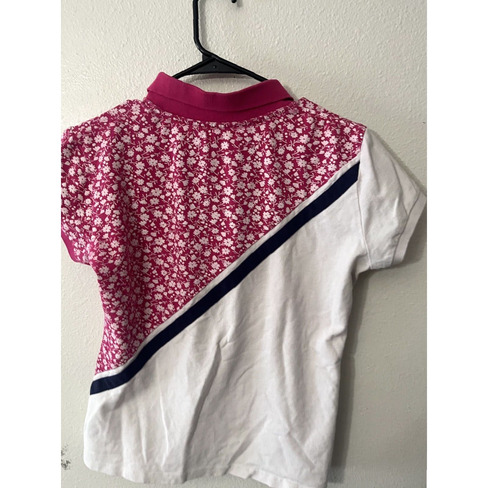 Vintage us polo assn shirt floral White pink women Medium Size M / US 6-8 / IT 42-44 - 3 Thumbnail