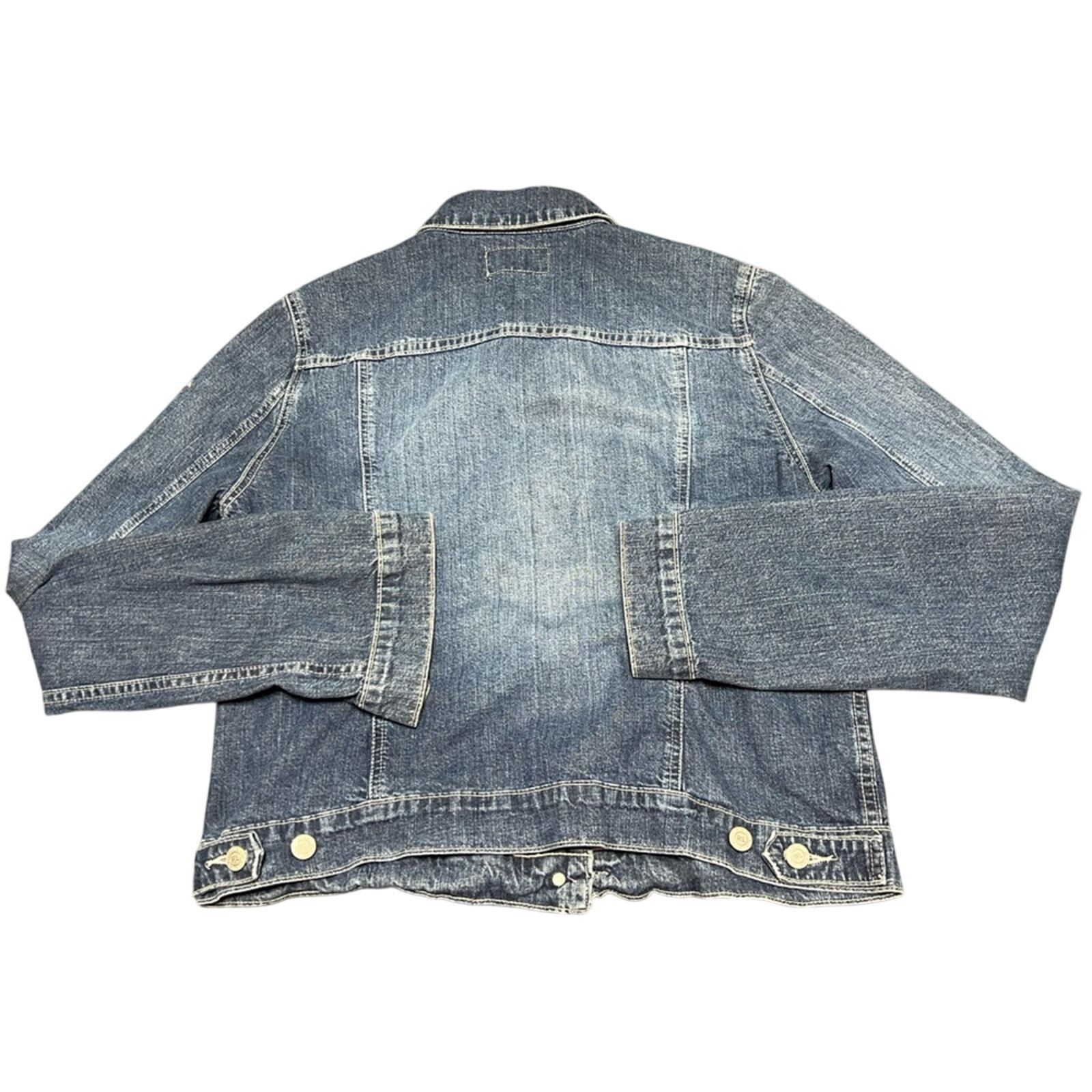 Polo Ralph Lauren Vintage Polo Jeans Co. Ralph Lauren Women Denim Jacket Lydia Size XL / US 12-14 / IT 48-50 - 1 Thumbnail