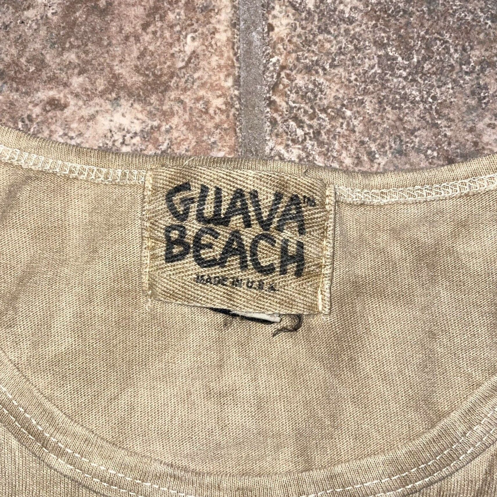 Vintage VINTAGE Guava Beach Sedona Arizona Gecko Graphic Tee Single Stitch Mens S USA Shirt Beige Cotton USA Mens T-Shirt S Size US S / EU 44-46 / 1 - 5 Thumbnail