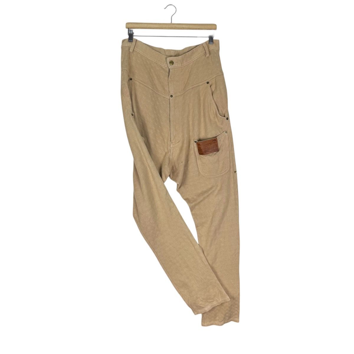 mercibeaucoup ☀️MERCIBEAUCOUP ISSEY MIYAKE DROP CROTCH PANTS Size US 32 / EU 48 - 3 Thumbnail