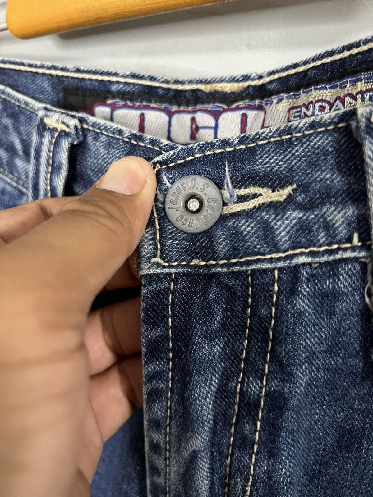 JNCO Vintage jnco jeans endangered species rhino Size US 28 / EU 44 - 5 Thumbnail