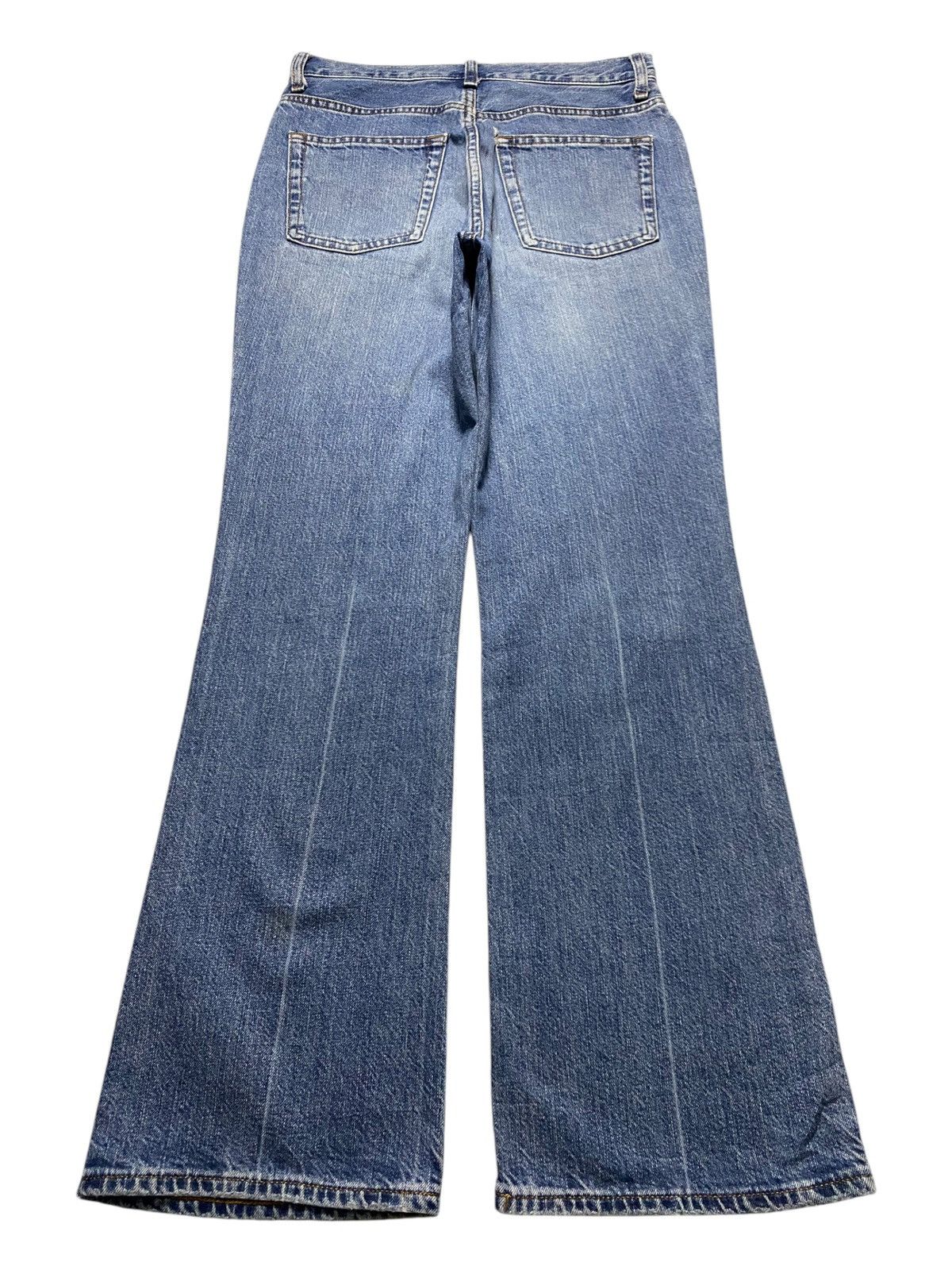 Japanese Brand Vintage Japanese Brand high-waist Blue Wash Flare Jeans Size US 28 / EU 44 - 2 Thumbnail