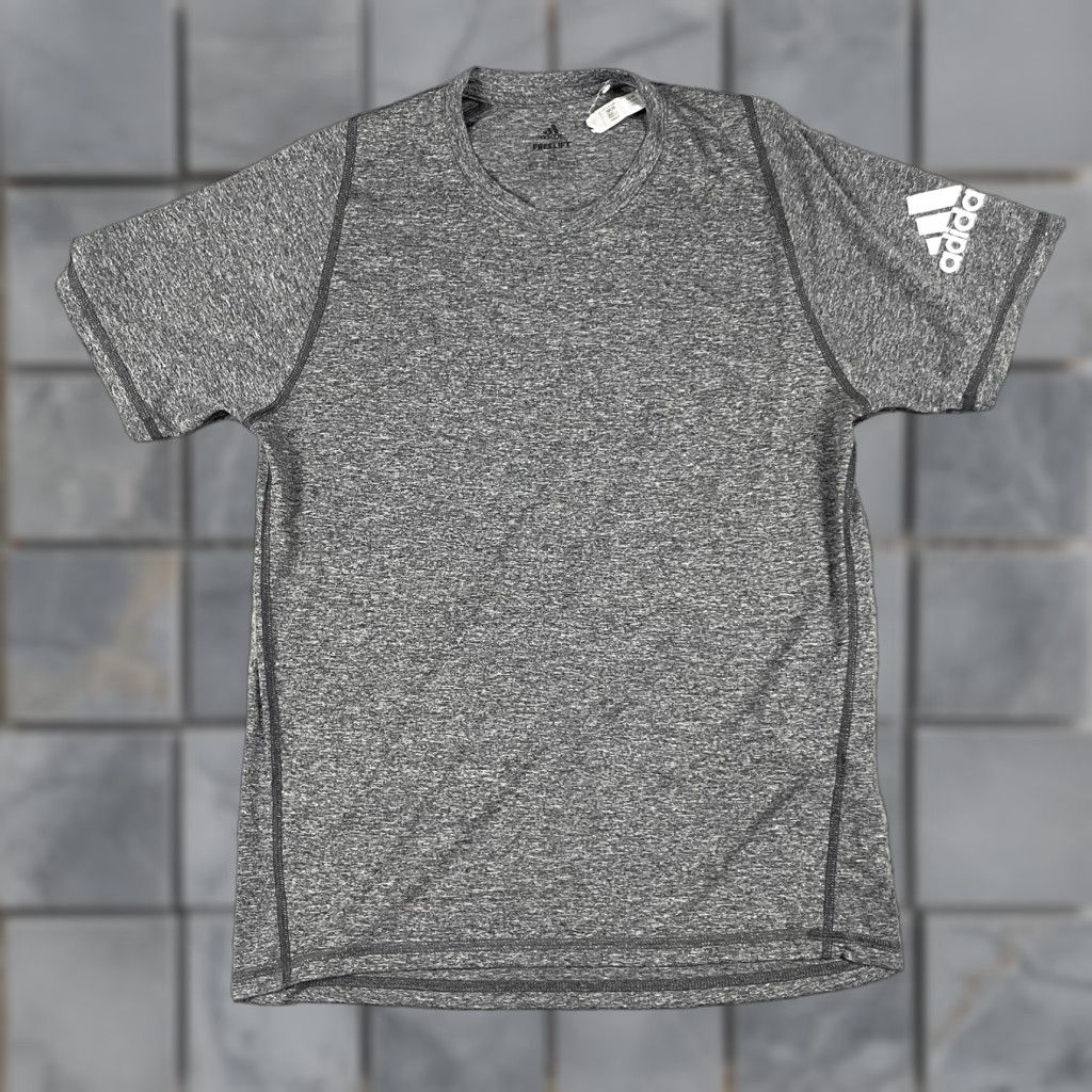 Adidas Adidas Tshirt Go-To Climalite Short Sleeve Men’s S Gray Football Sports Logo Freelift Shirt - Adidas Freelift - Colorful, 2010-2019 Style Size US S / EU 44-46 / 1 - 1 Thumbnail