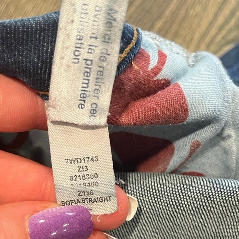 Lucky Brand Lucky Brand Sofia Straight Jeans Mid-Rise Blue Size 14/32 Size 36" / US 14 / IT 50 - 8 Thumbnail