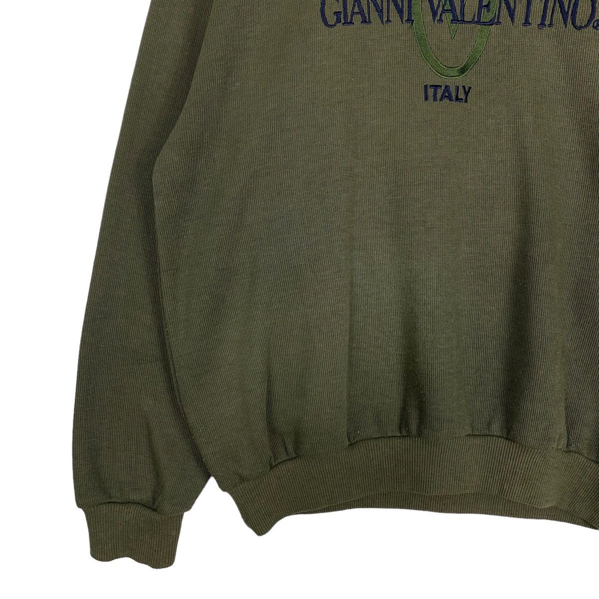 Gianni Valentino GIANNI VALENTINO Embroidery Big Logo Sweatshirts #0618-C29 Size US L / EU 52-54 / 3 - 6 Thumbnail