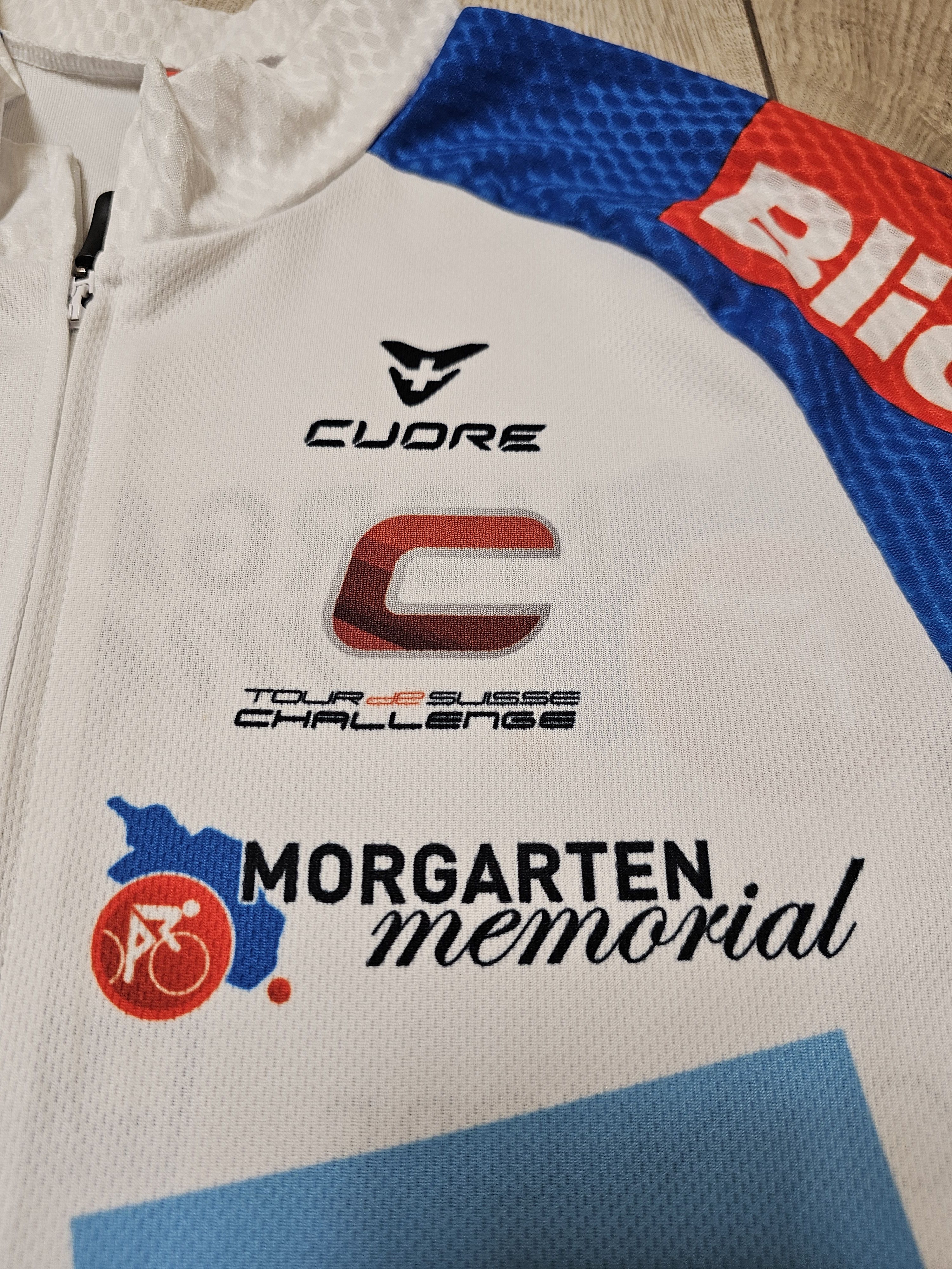 All Sport COURE CYCLING JERSEY VELO CYCLING TOUR DE SUISSE CHALLENGE Size US M / EU 48-50 / 2 - 4 Thumbnail