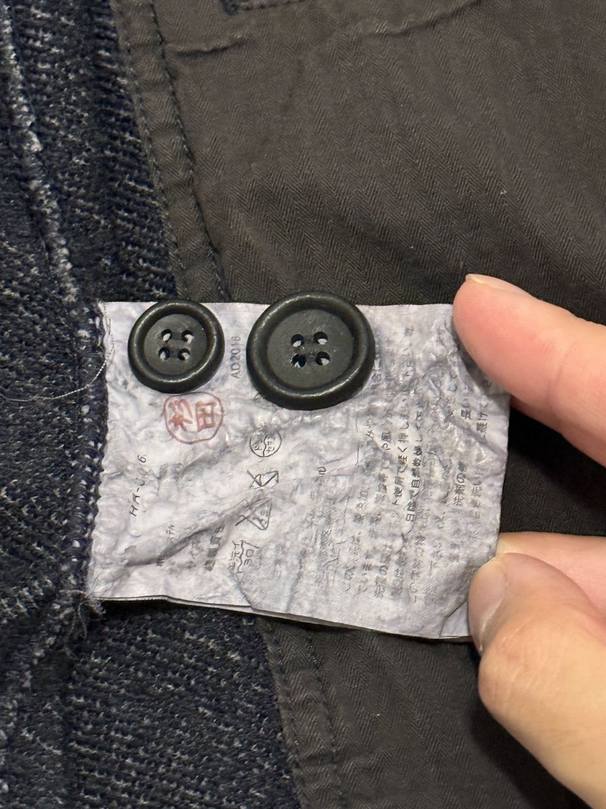 Comme des Garcons Homme Plus French Terry Exposed Stitch Jacket - Sz S Size US S / EU 44-46 / 1 - 8 Thumbnail