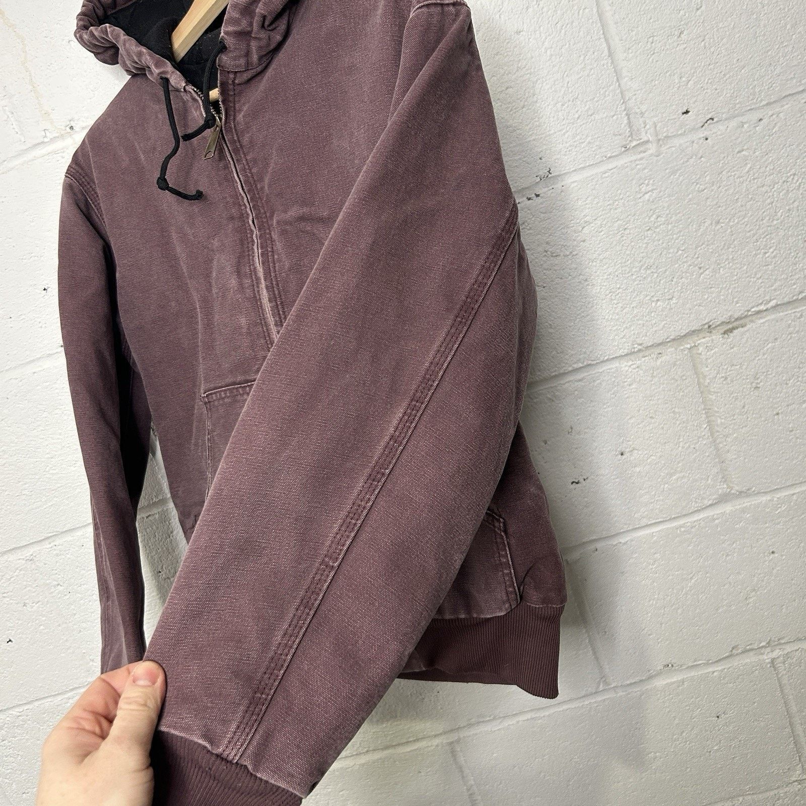 Carhartt Vintage Carhartt Quilted Active Jacket “Deep Plum” WJ130 DPM Size S / US 4 / IT 40 - 8 Thumbnail