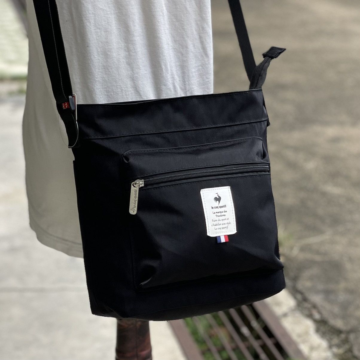 Le Coq Sportif Black Le Coq Sportif Crossbody Size ONE SIZE - 2 Thumbnail