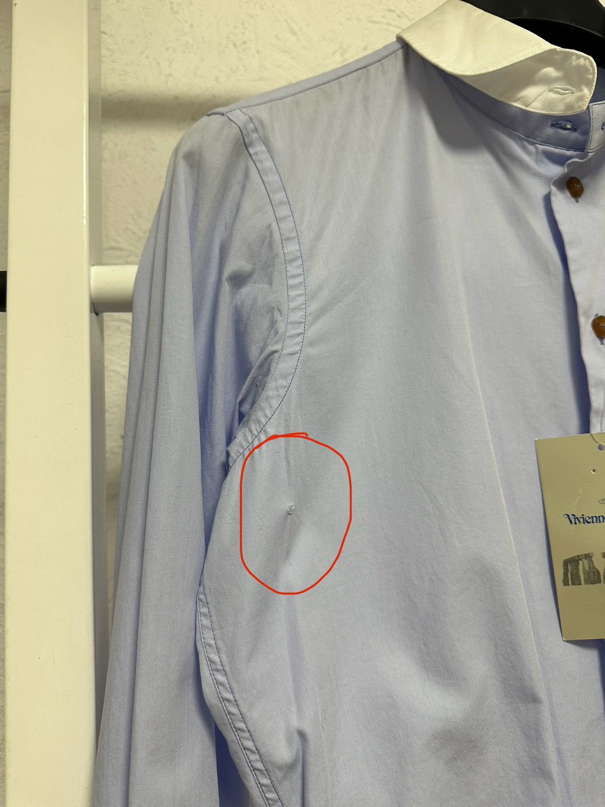 Vivienne Westwood Vivienne Westwood Shirt Size M White Button-Up Size US M / EU 48-50 / 2 - 5 Thumbnail
