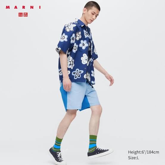 Marni × Uniqlo UNIQLO X MARNI 2Way Utility Shorts Size US 35 - 3 Thumbnail
