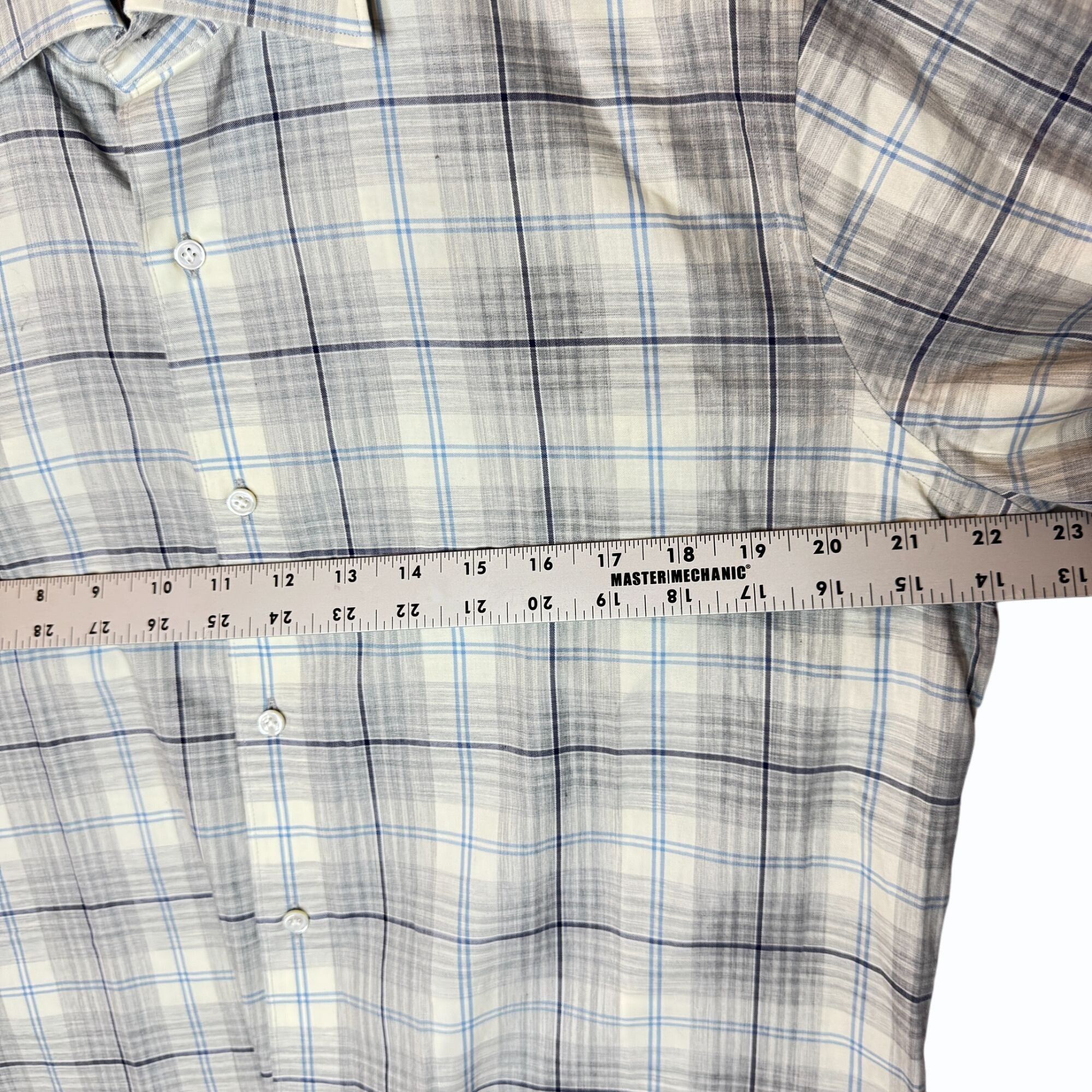 Peter Millar Crown Crafted Shirt Size M Flex Finish Plaid Gr