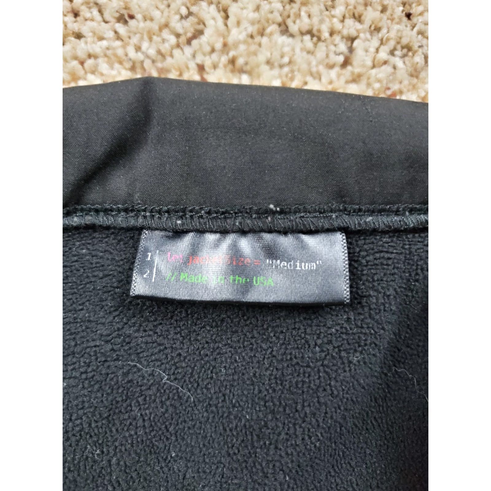 Apple Apple Jacket M Men Black Full Zip WWDC 2015 Windbreaker Logo Pockets Stretch Functions Regular Size XS to XXX? Size US M / EU 48-50 / 2 - 7 Thumbnail