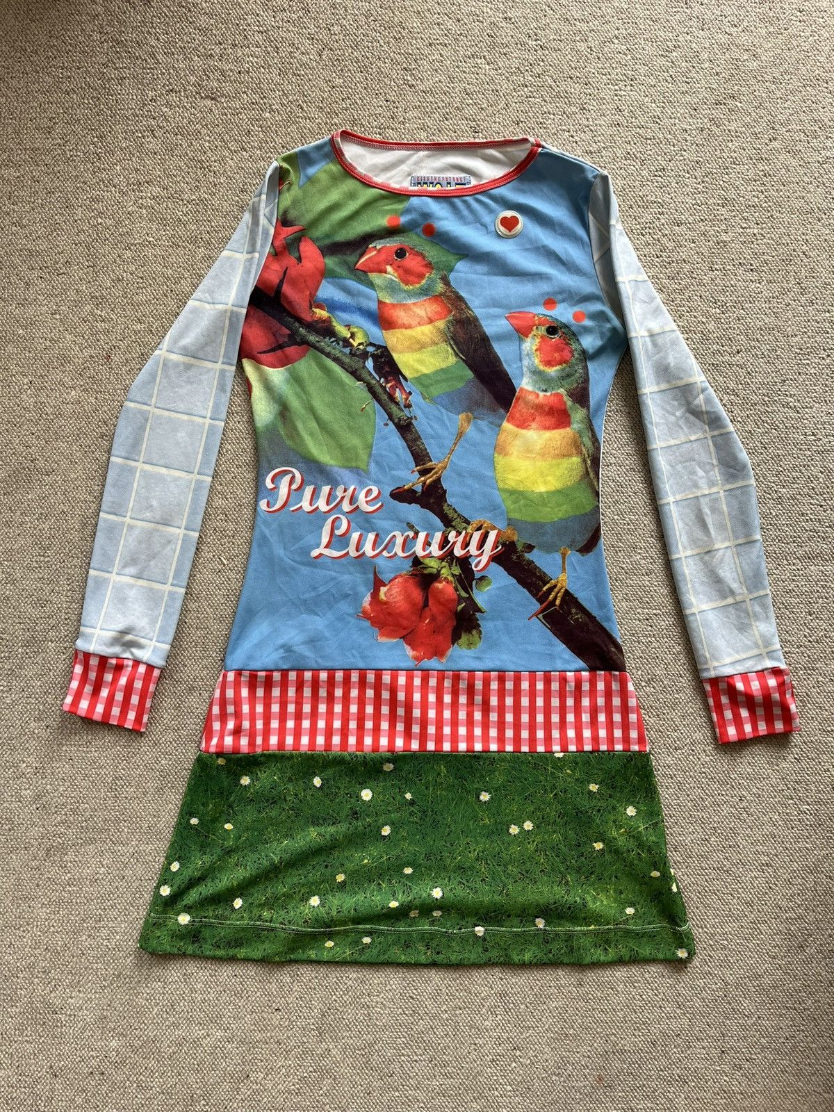 Walter Van Beirendonck W&LT S/S 97 “Pure Luxury” dress Size XS / US 0-2 / IT 36-38 - 1 Thumbnail